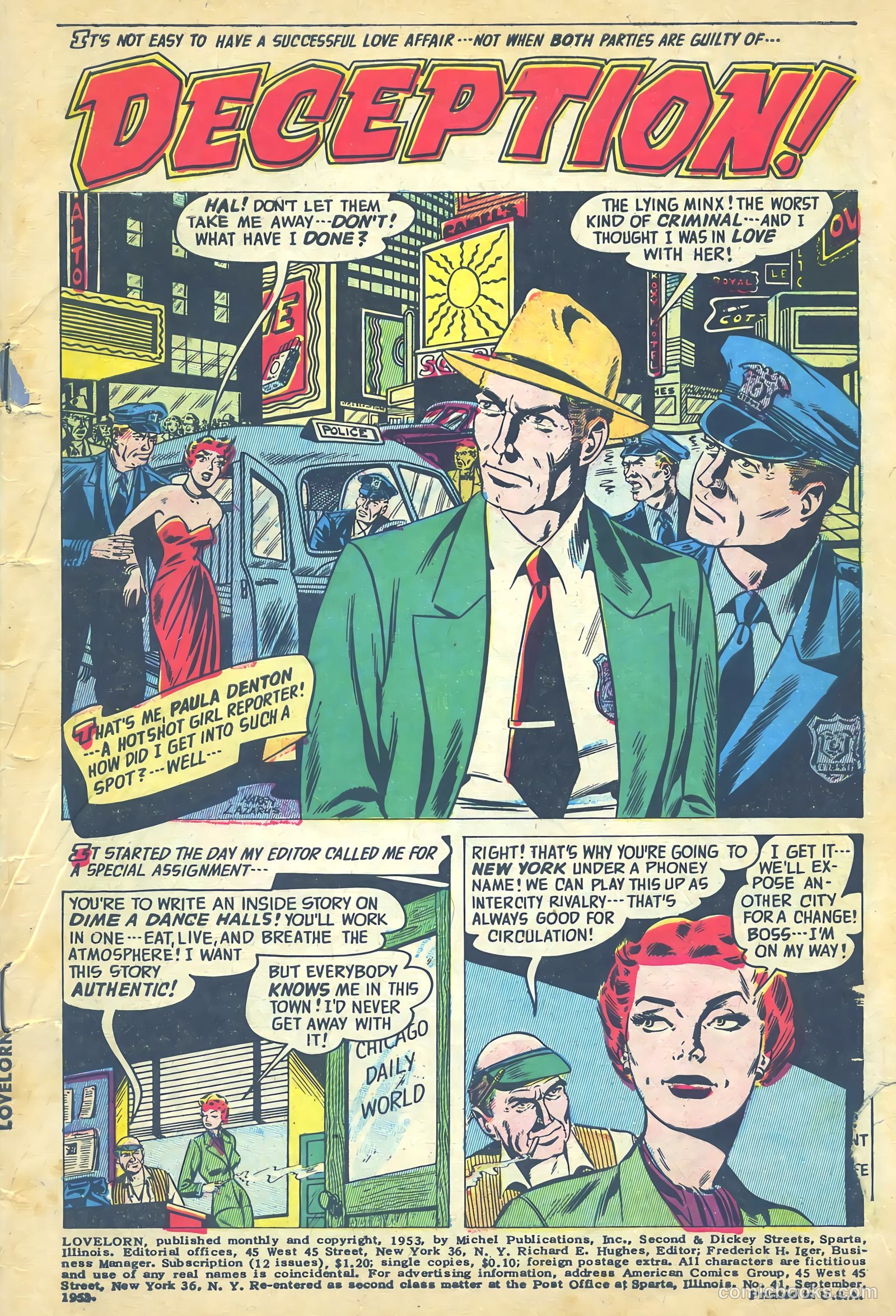 Lovelorn #41 (1953) — page 3 of 36