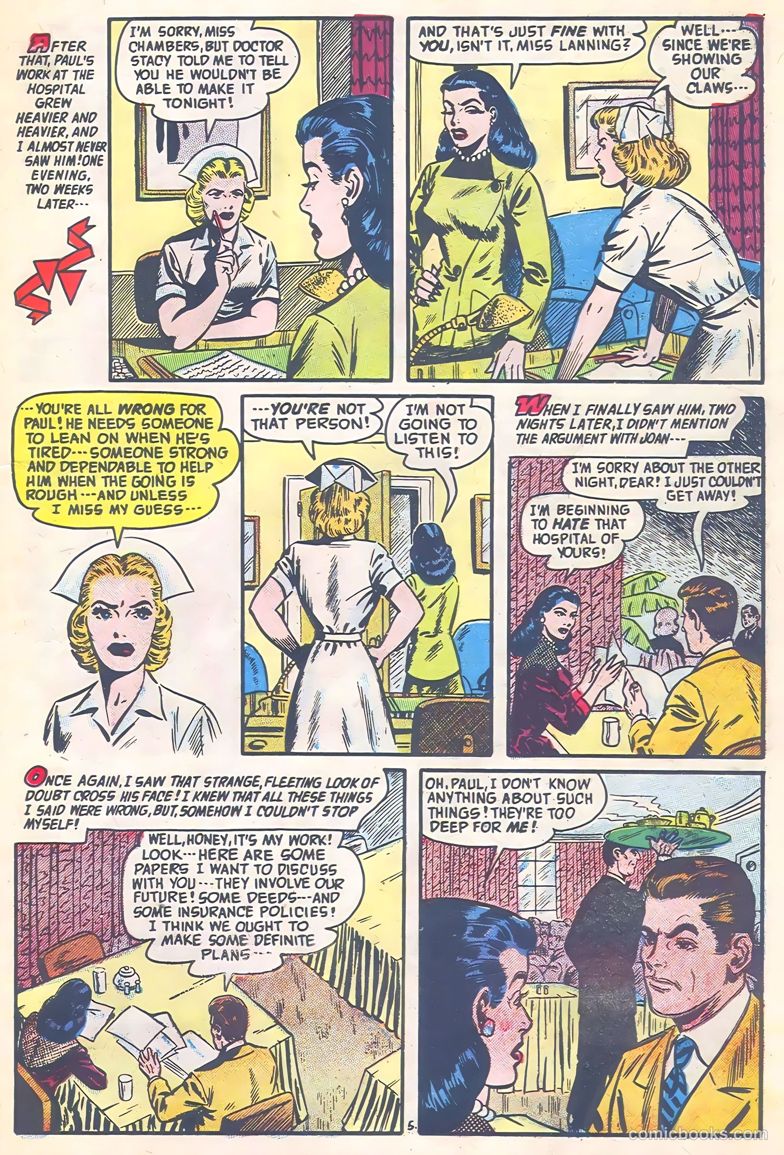 Lovelorn #42 (1953) — page 23 of 36