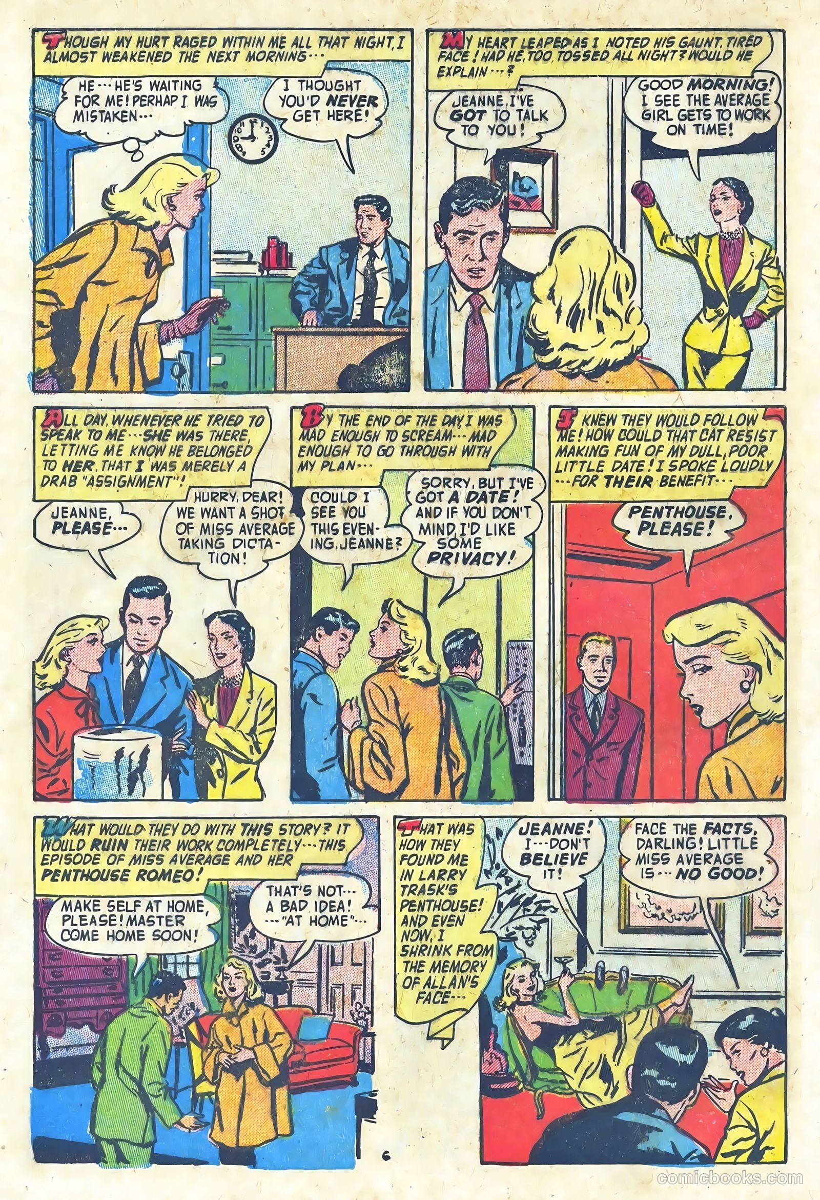 Lovelorn #43 (1953) — page 32 of 36