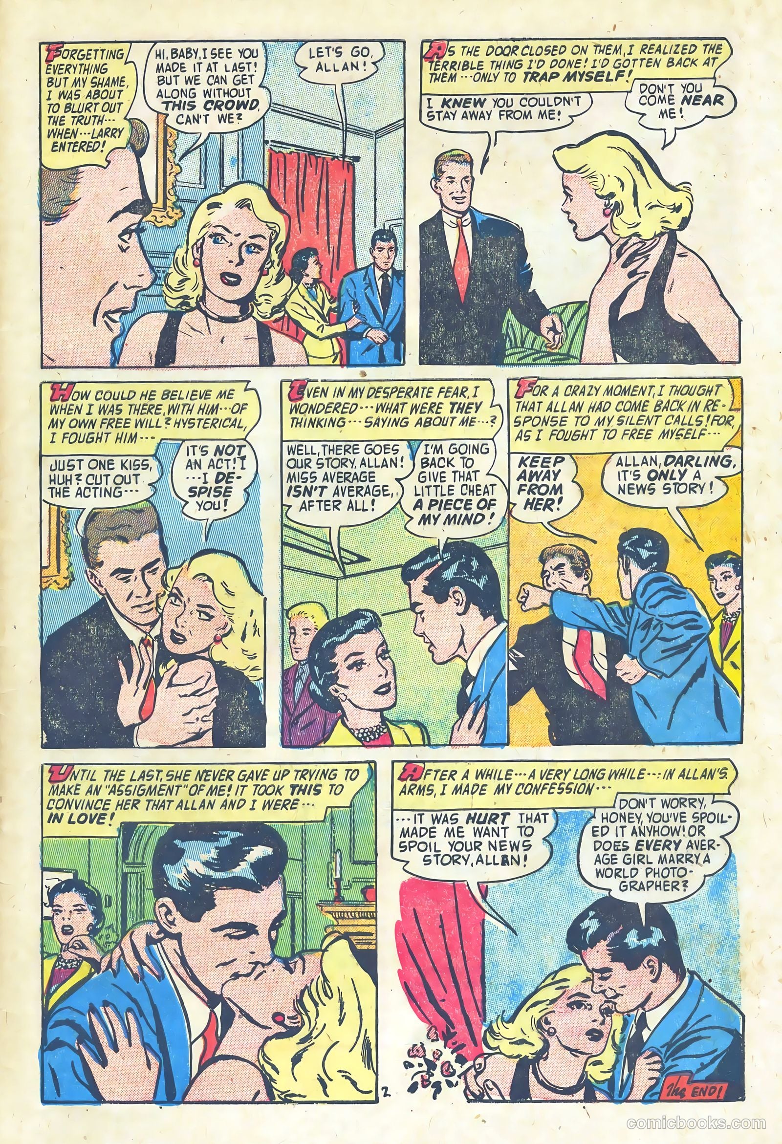 Lovelorn #43 (1953) — page 33 of 36