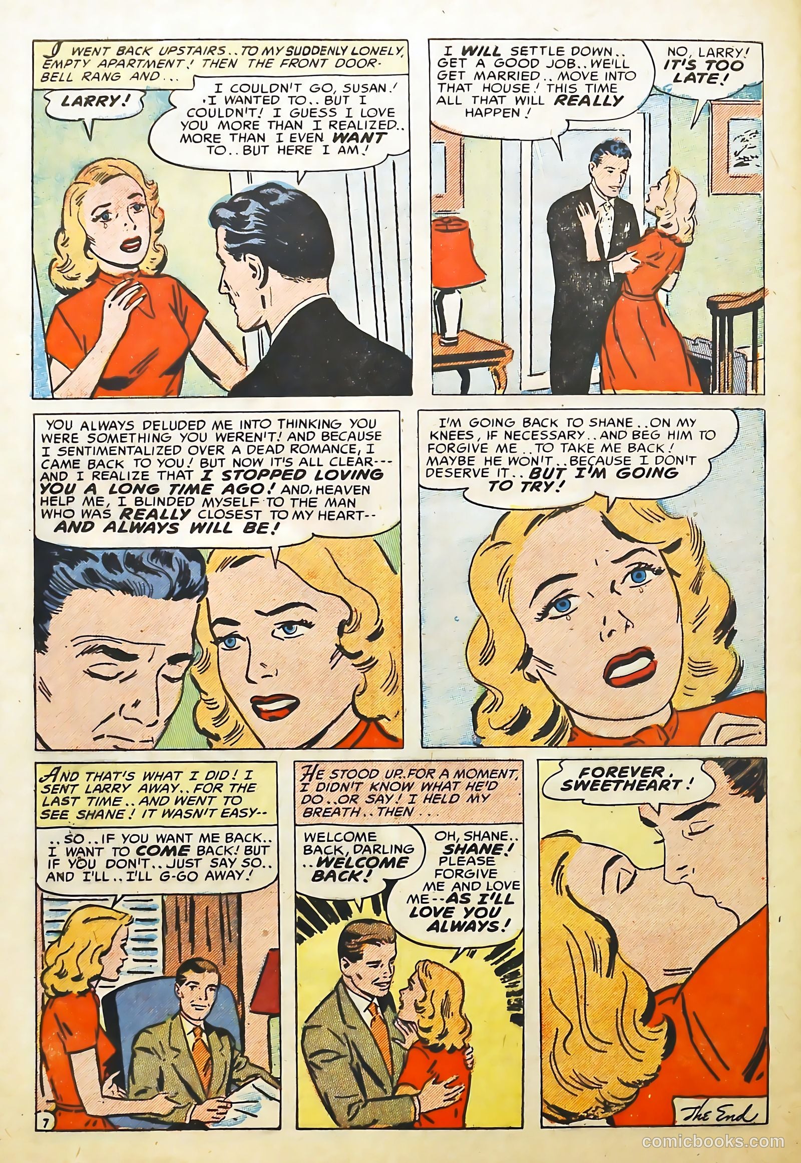 Lovelorn #44 (1953) — page 32 of 36