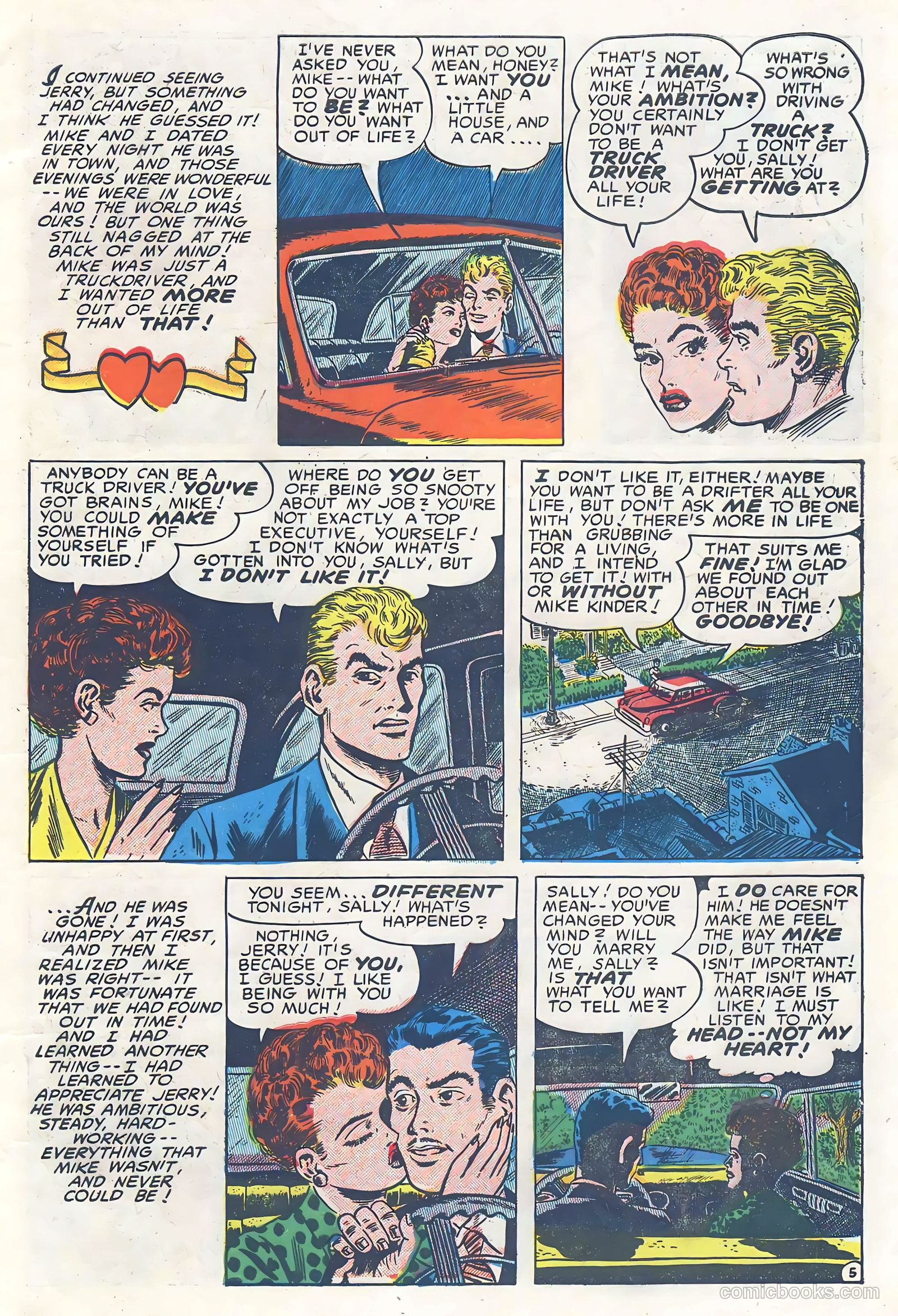 Lovelorn #45 (1954) — page 7 of 36