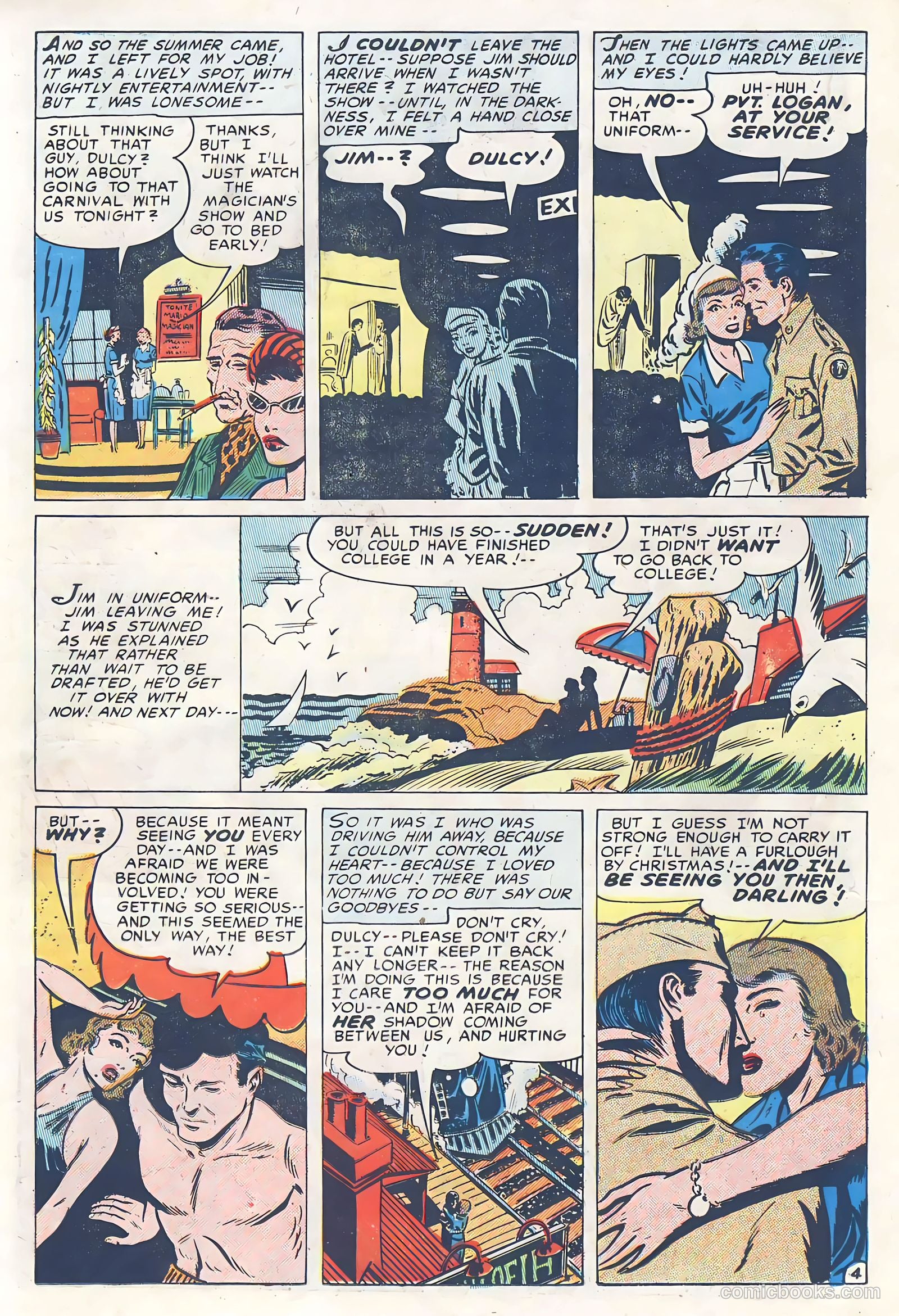 Lovelorn #45 (1954) — page 22 of 36