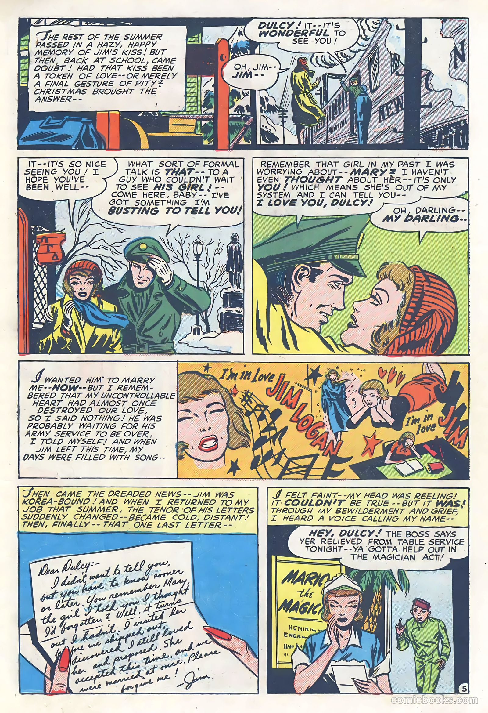 Lovelorn #45 (1954) — page 23 of 36