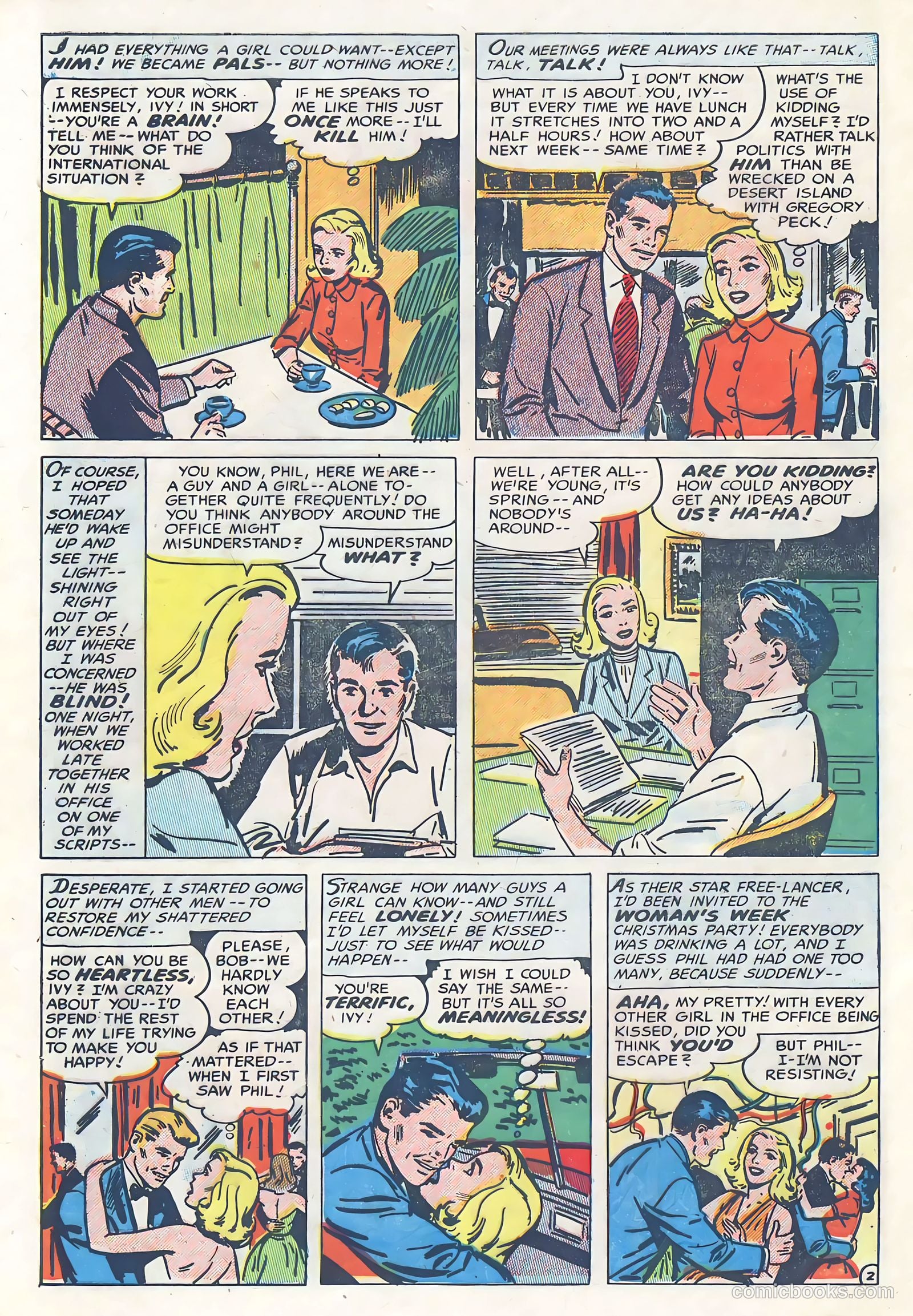 Lovelorn #45 (1954) — page 28 of 36
