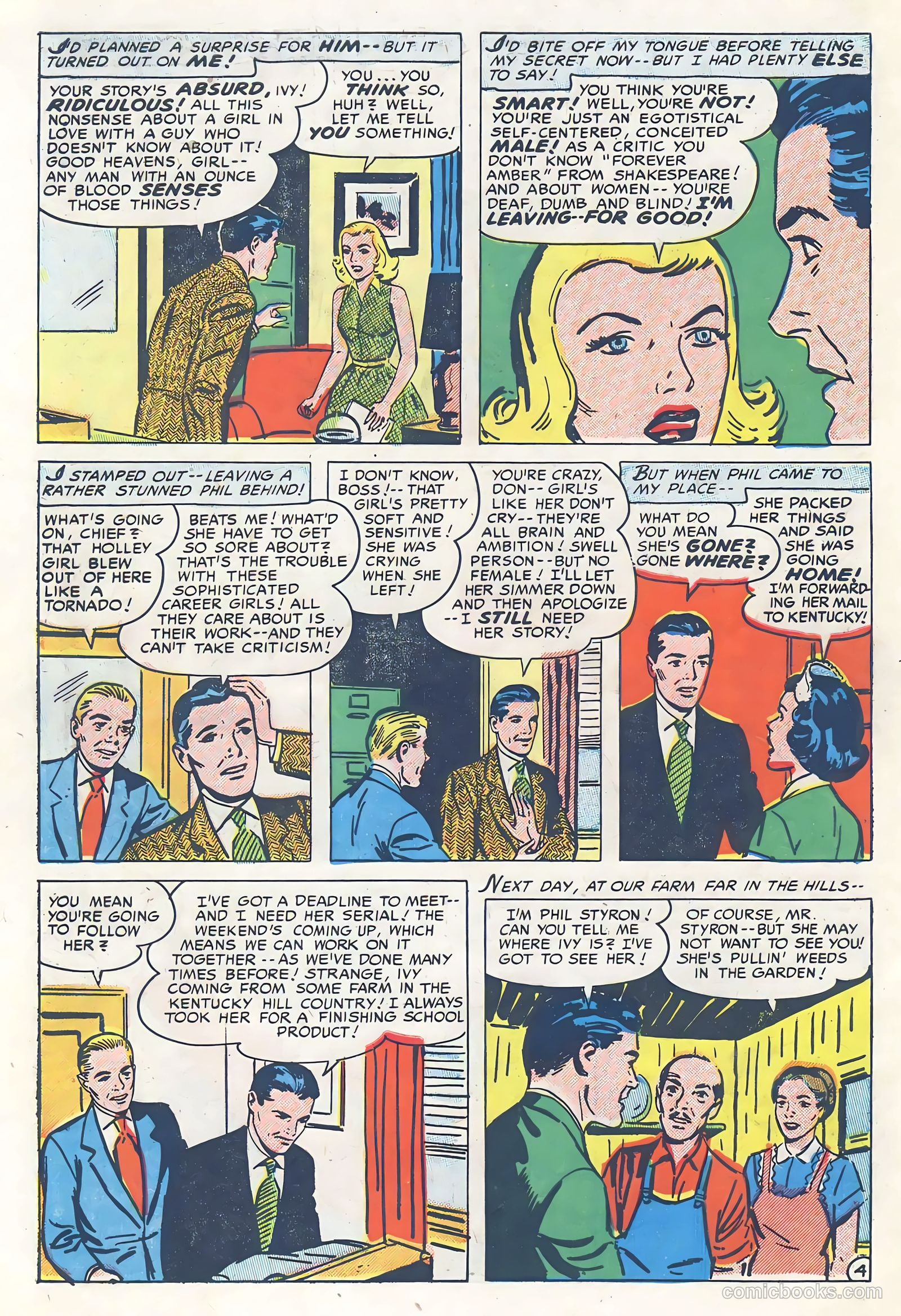 Lovelorn #45 (1954) — page 30 of 36