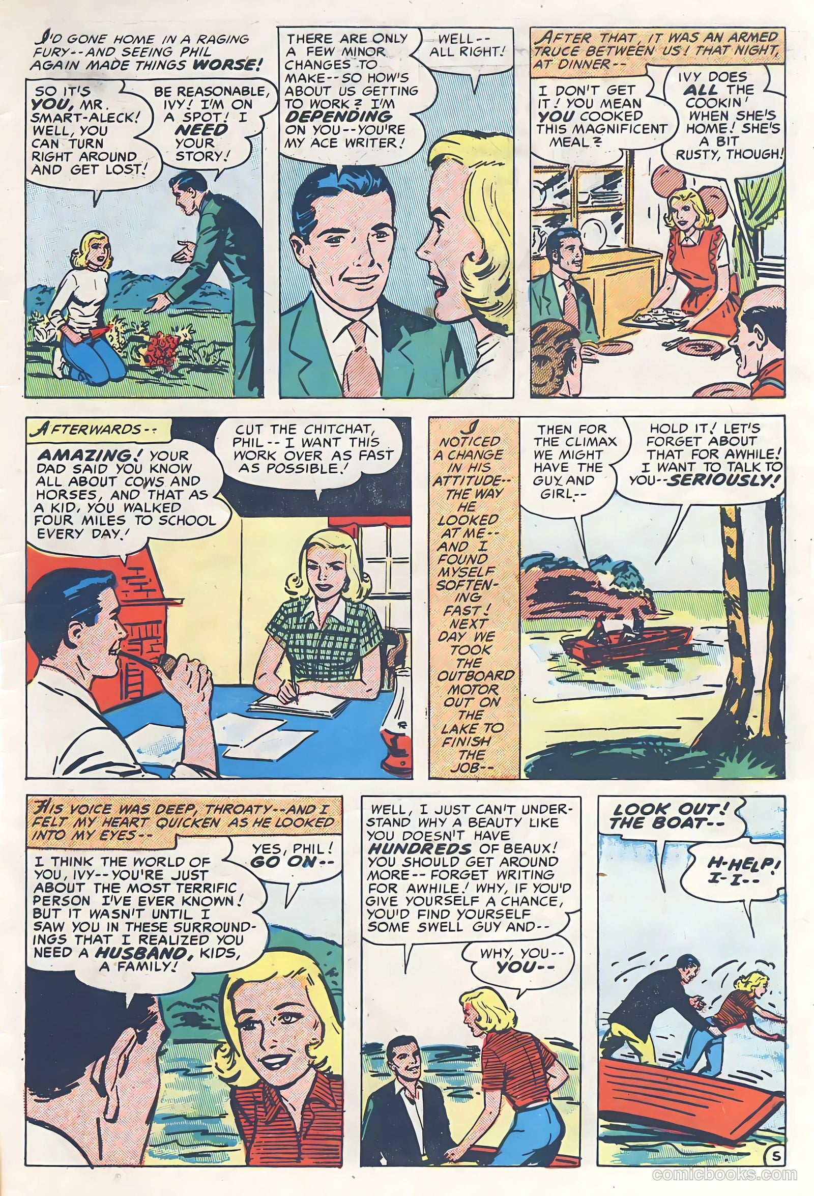 Lovelorn #45 (1954) — page 31 of 36
