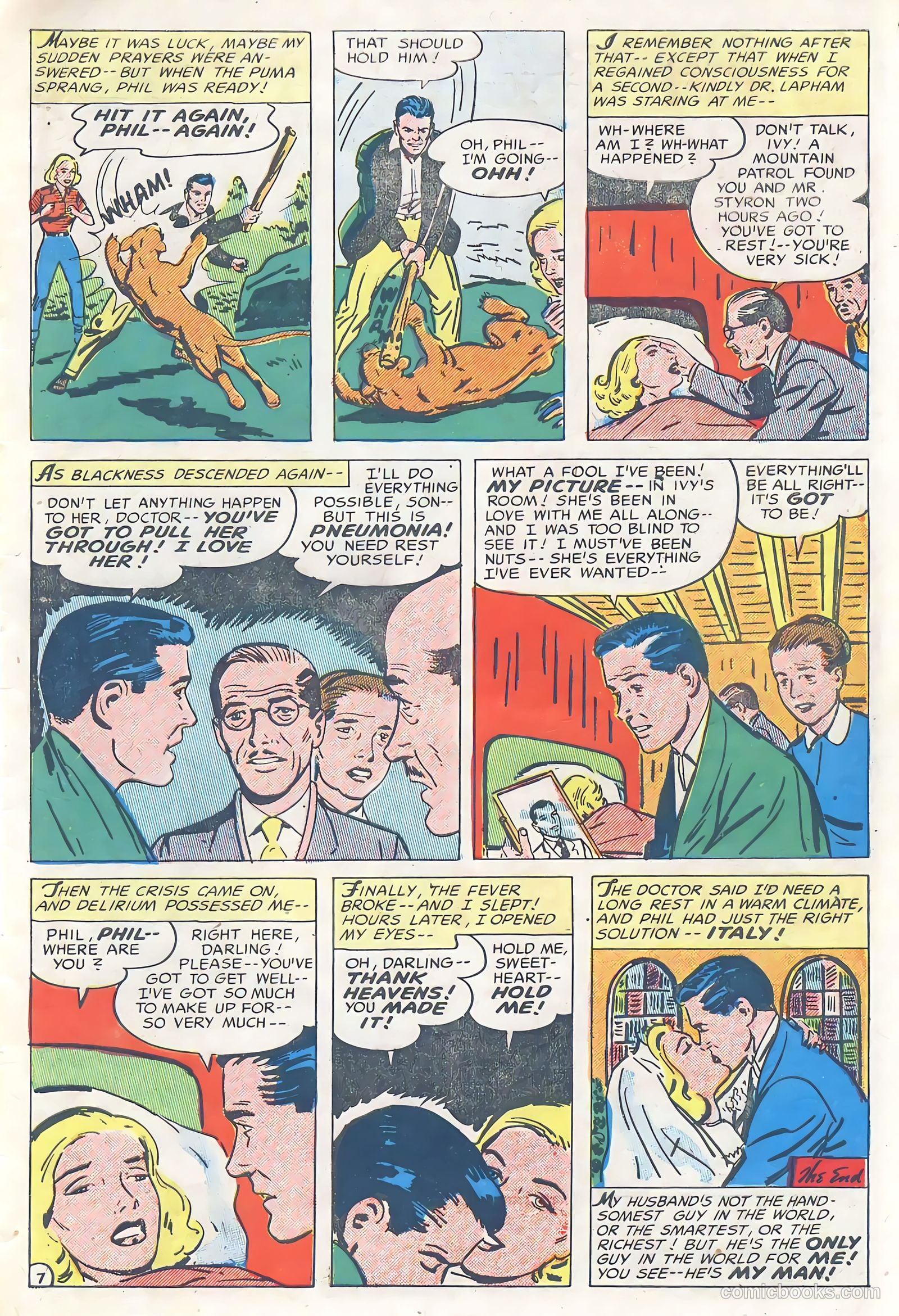 Lovelorn #45 (1954) — page 33 of 36