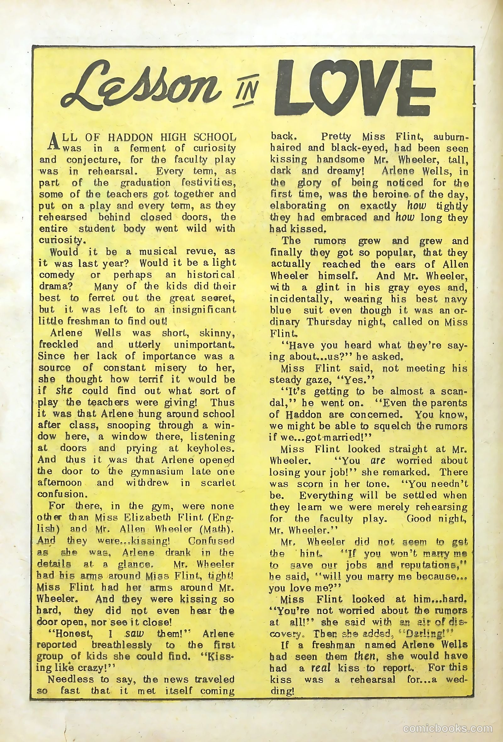 Lovelorn #46 (1954) — page 18 of 36