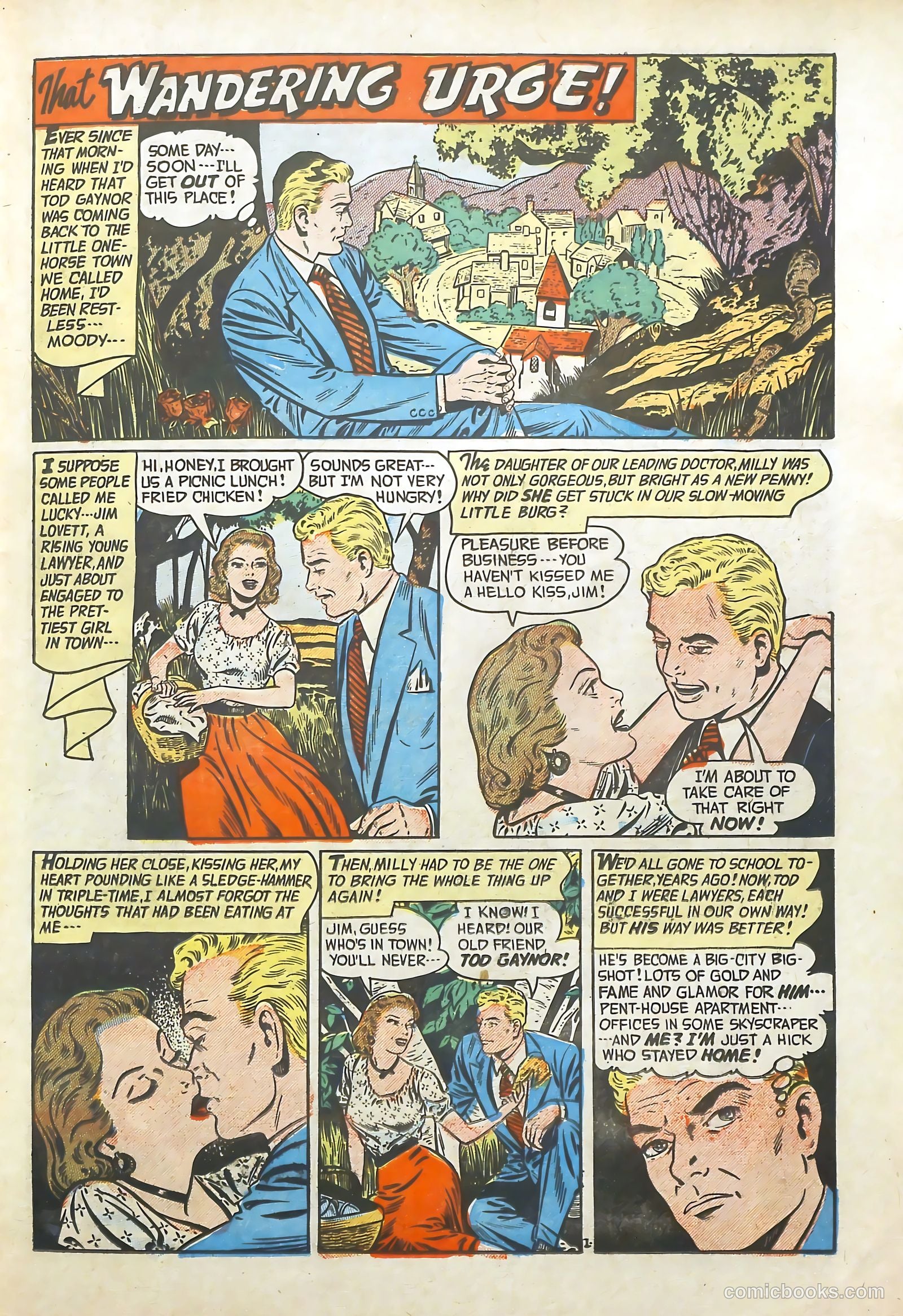 Lovelorn #46 (1954) — page 23 of 36