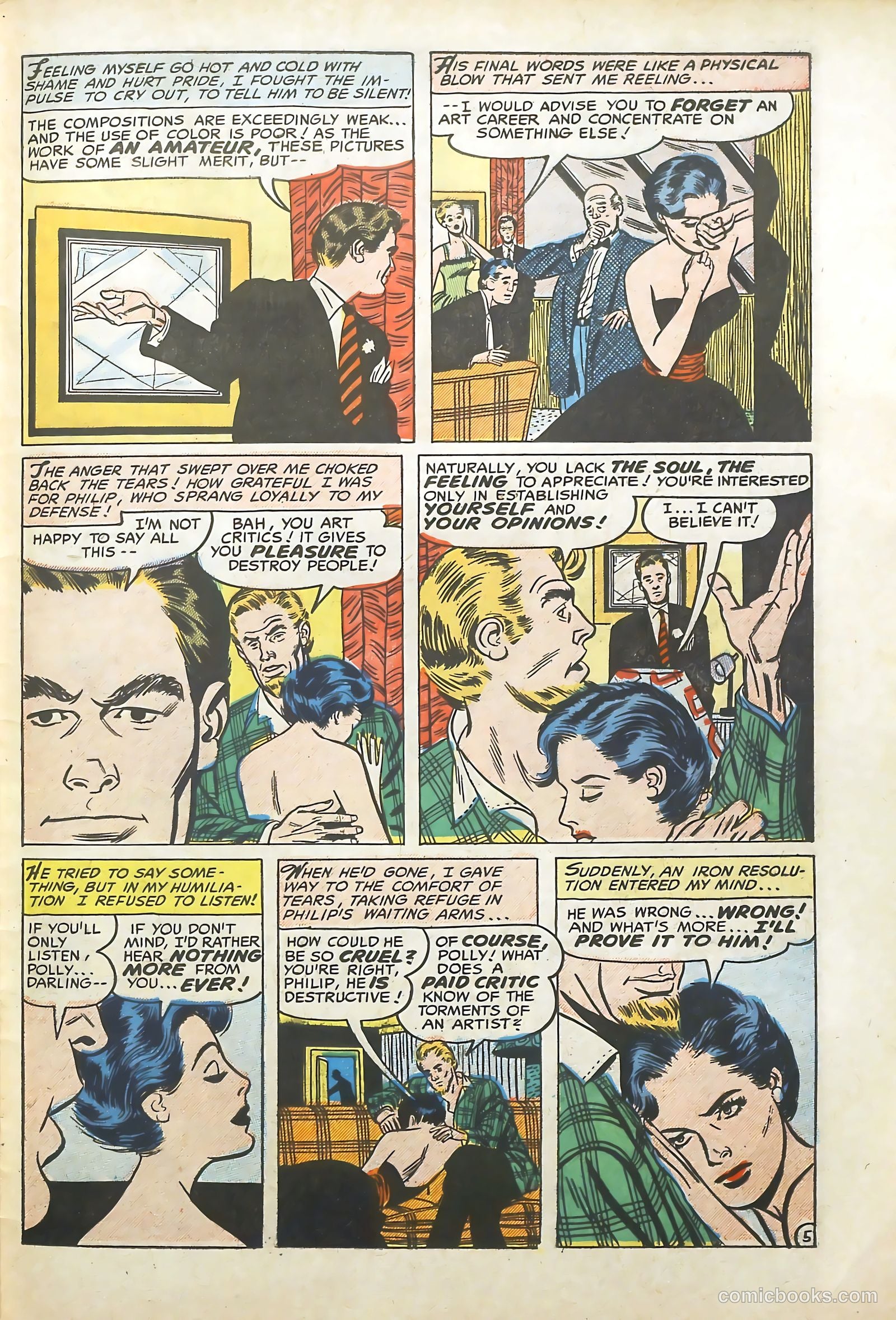 Lovelorn #46 (1954) — page 31 of 36