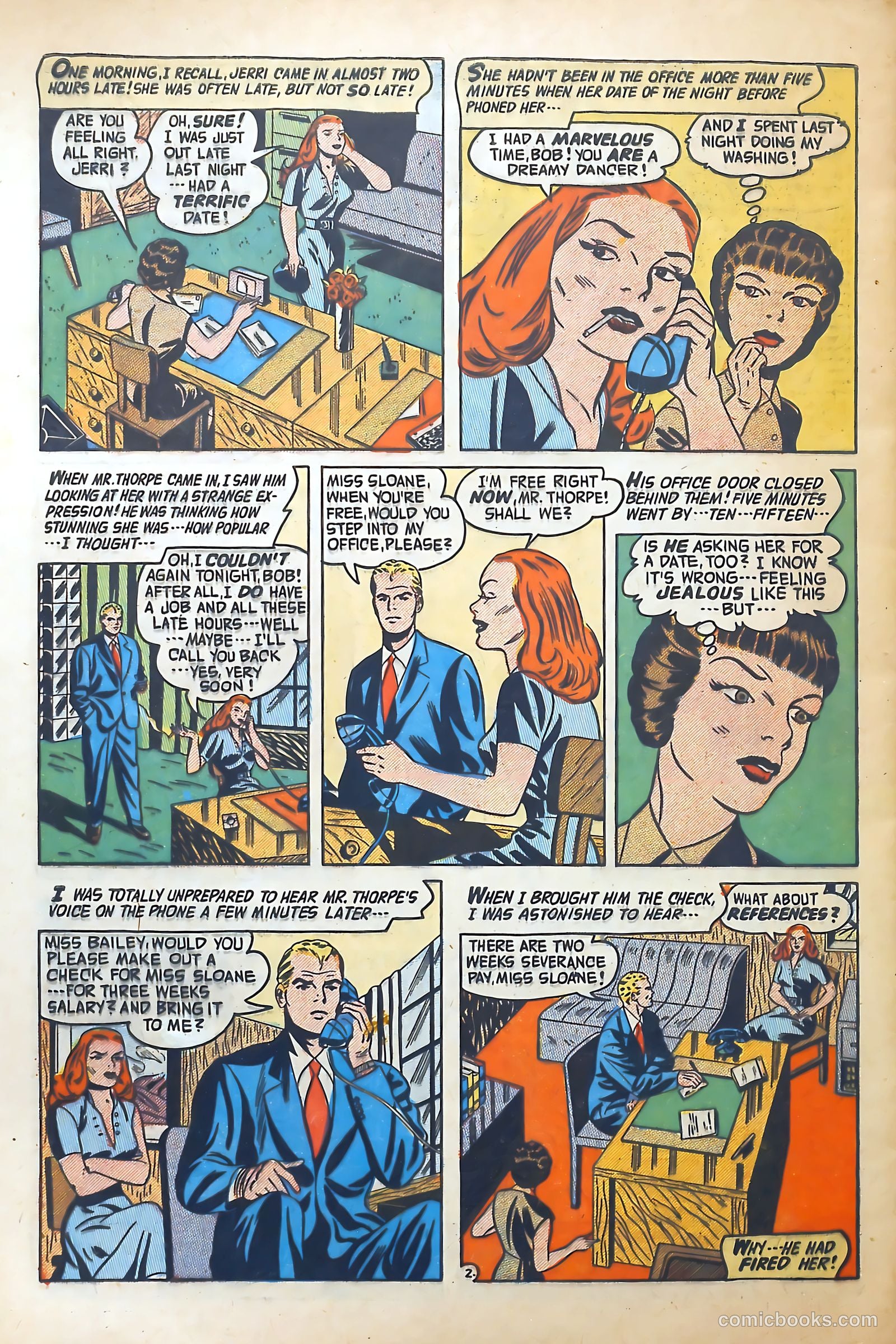 Lovelorn #48 (1954) — page 32 of 37