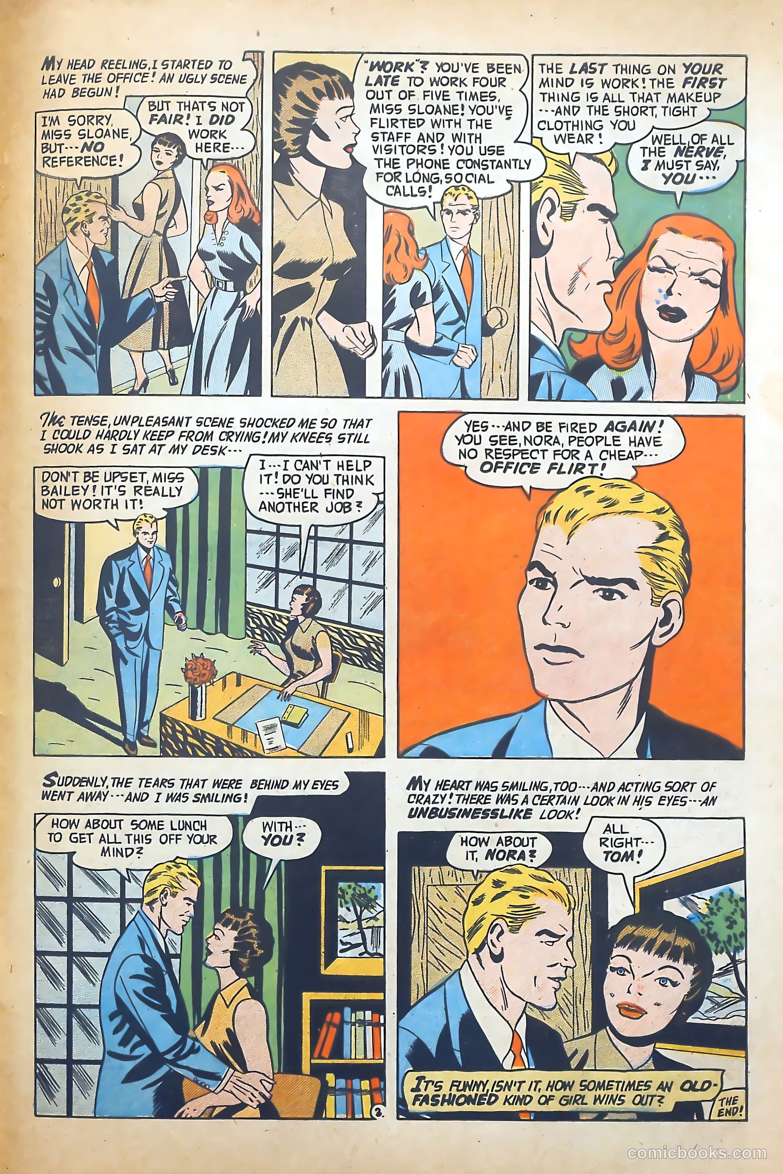 Lovelorn #48 (1954) — page 33 of 37
