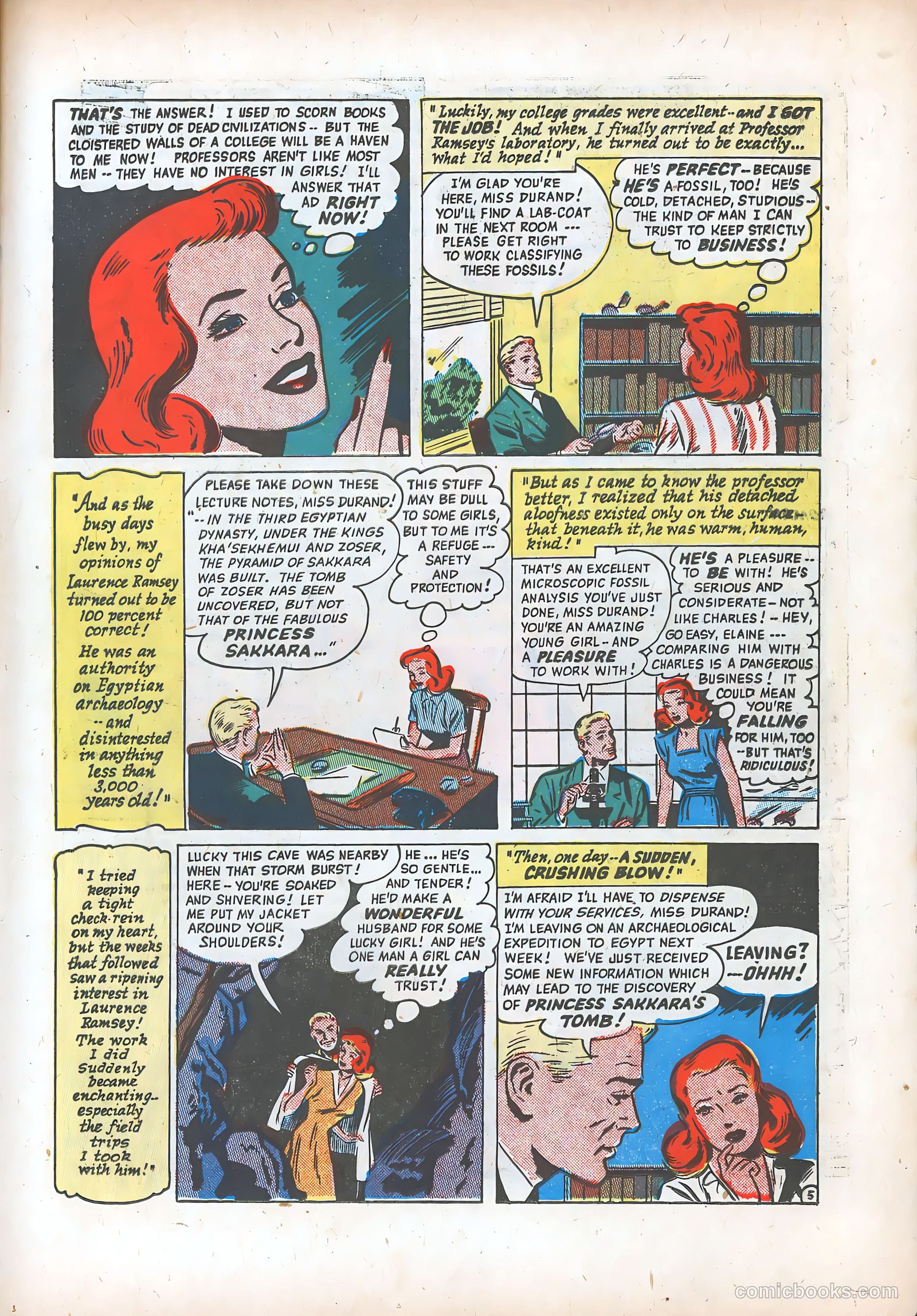 Lovelorn #5 (1950) — page 21 of 52