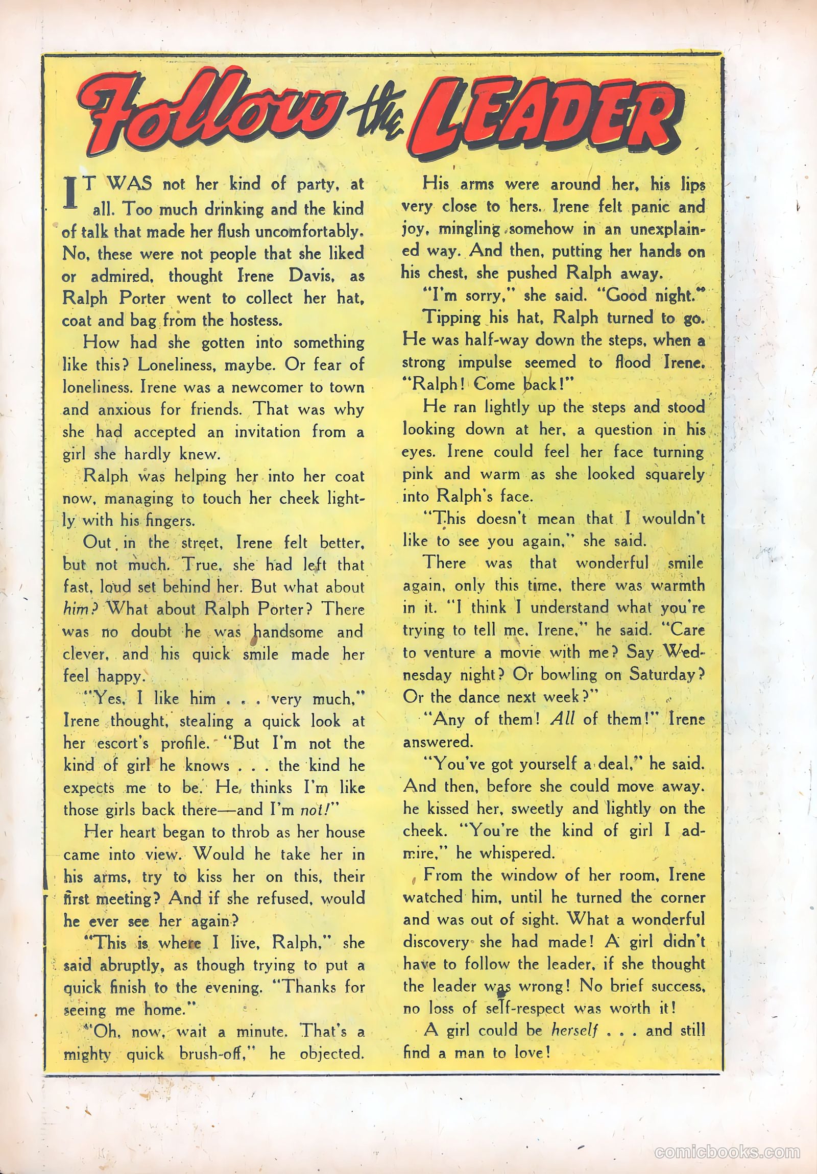 Lovelorn #5 (1950) — page 26 of 52