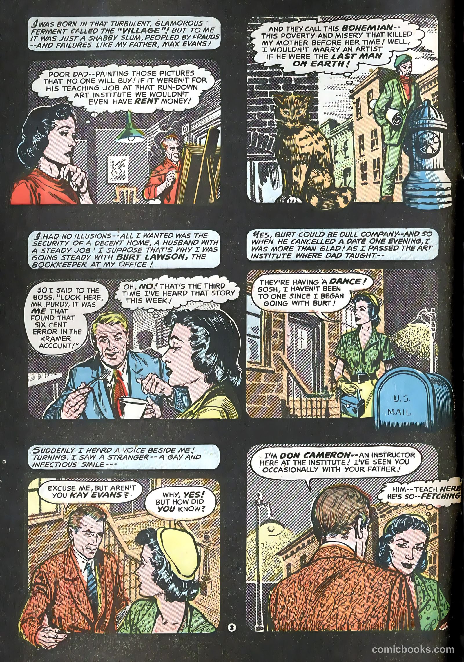 Lovelorn #50 (1954) — page 4 of 36