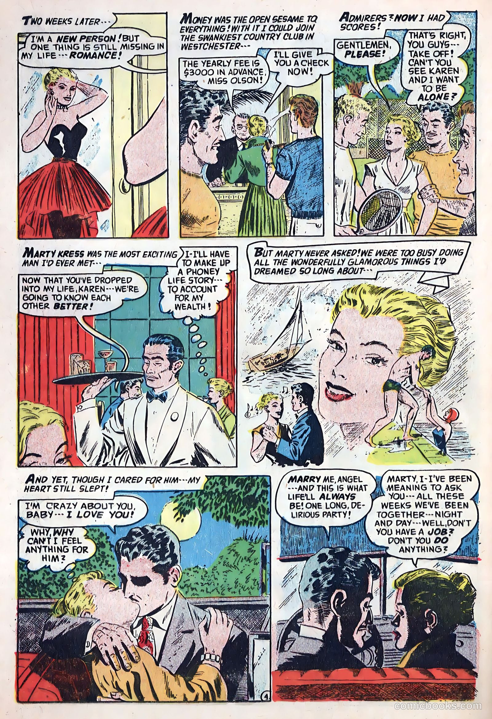Lovelorn #50 (1954) — page 16 of 36
