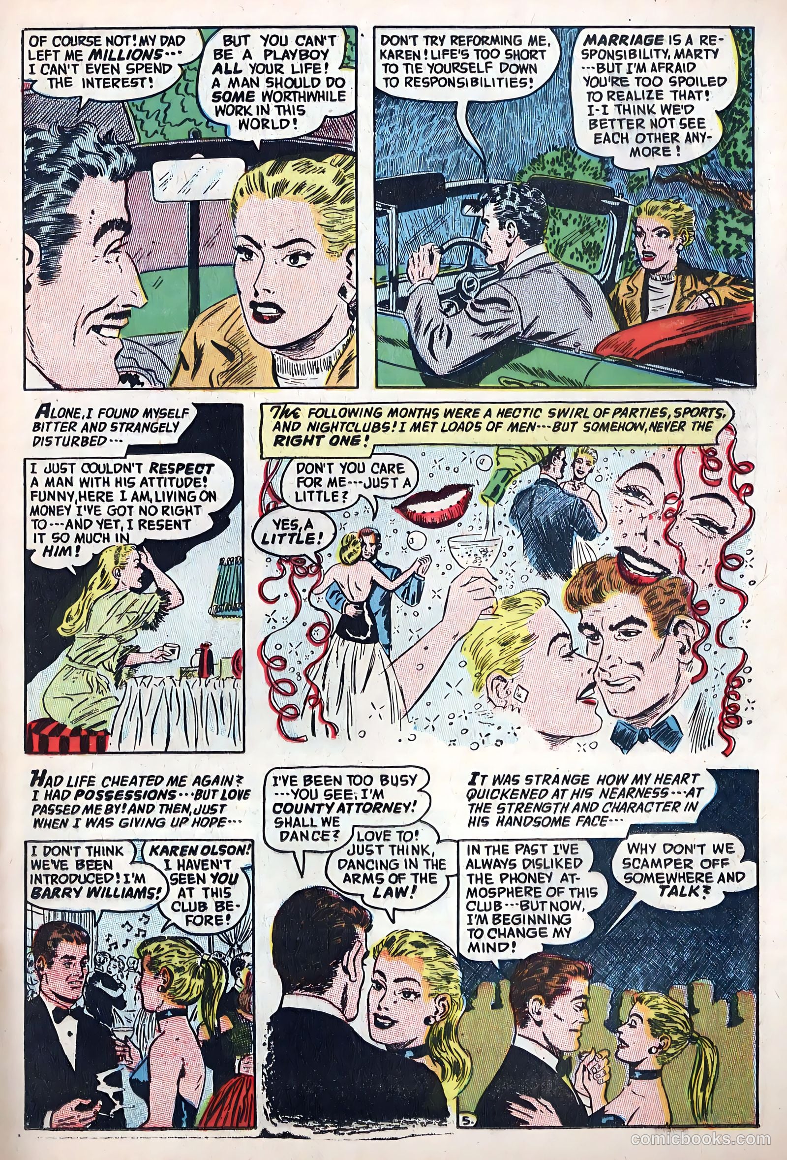 Lovelorn #50 (1954) — page 17 of 36