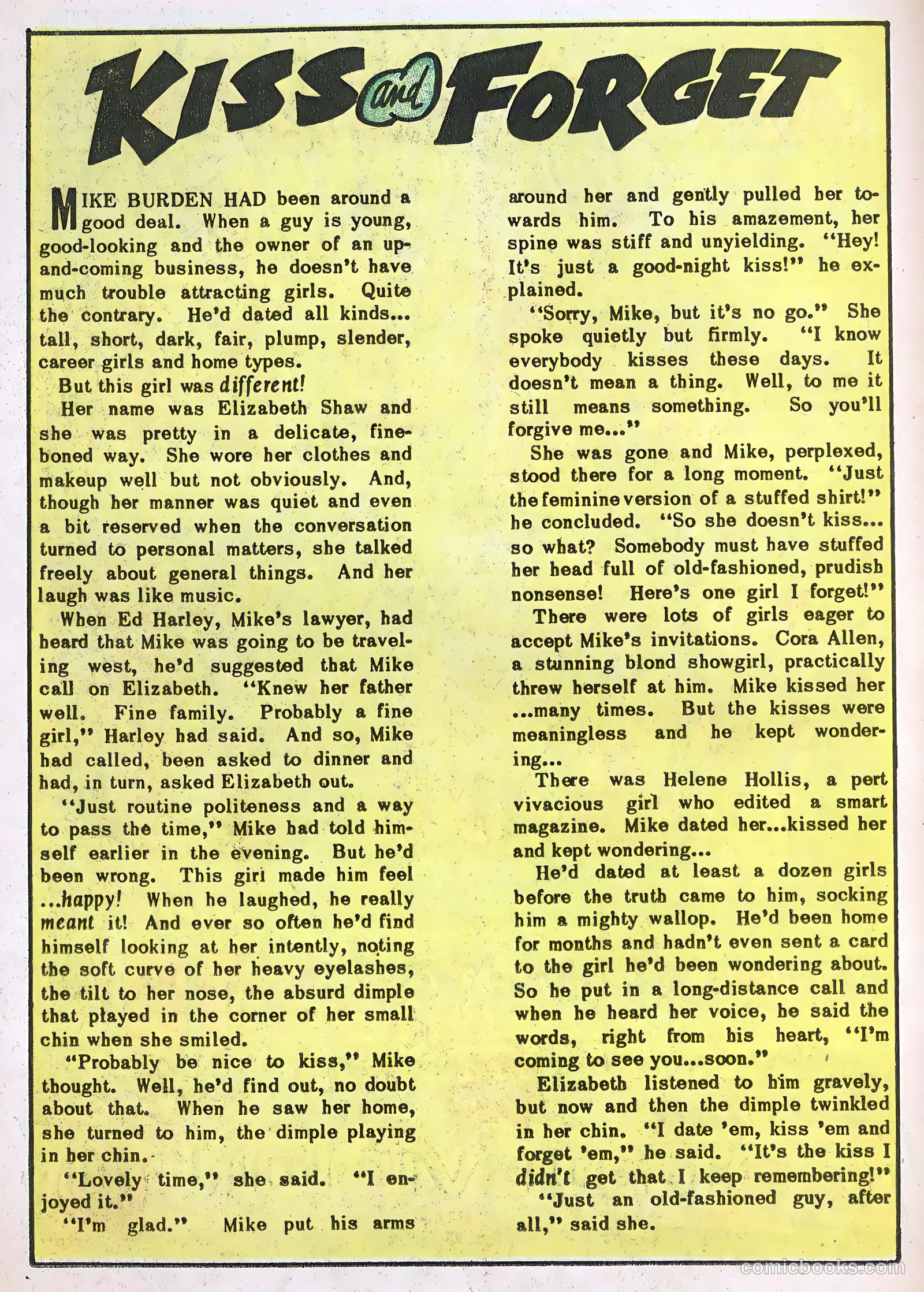 Lovelorn #50 (1954) — page 22 of 36