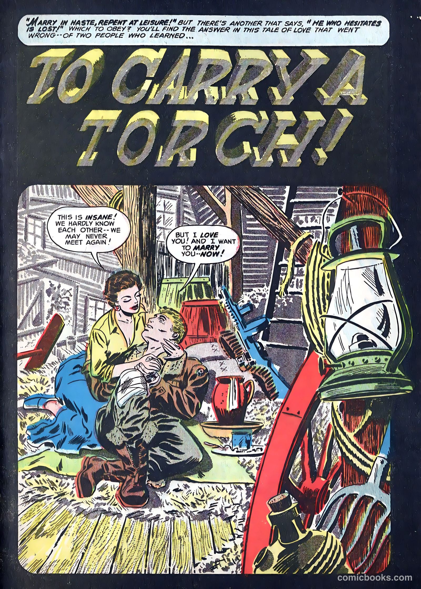 Lovelorn #50 (1954) — page 25 of 36