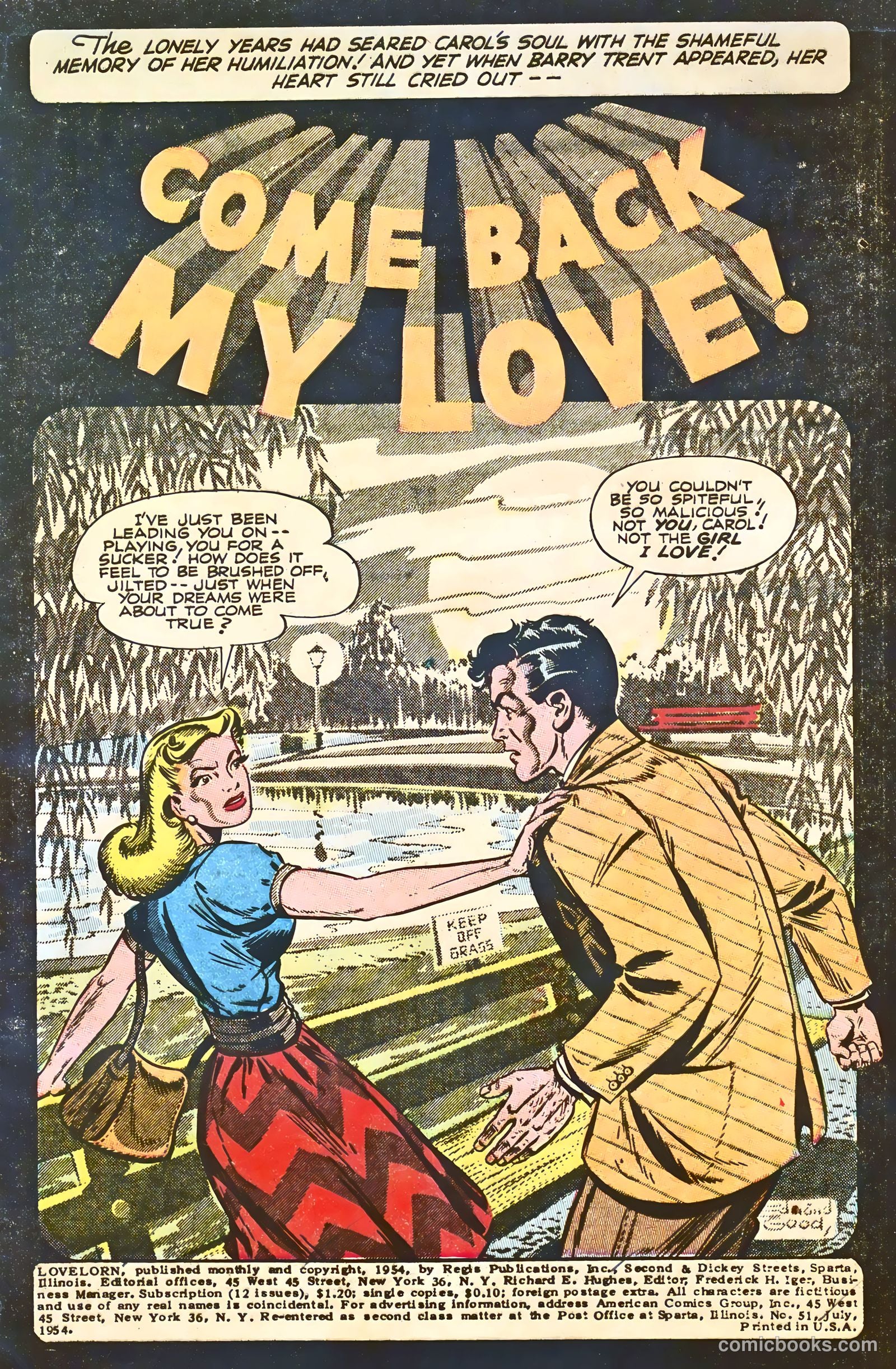 Lovelorn #51 (1954) — page 3 of 36