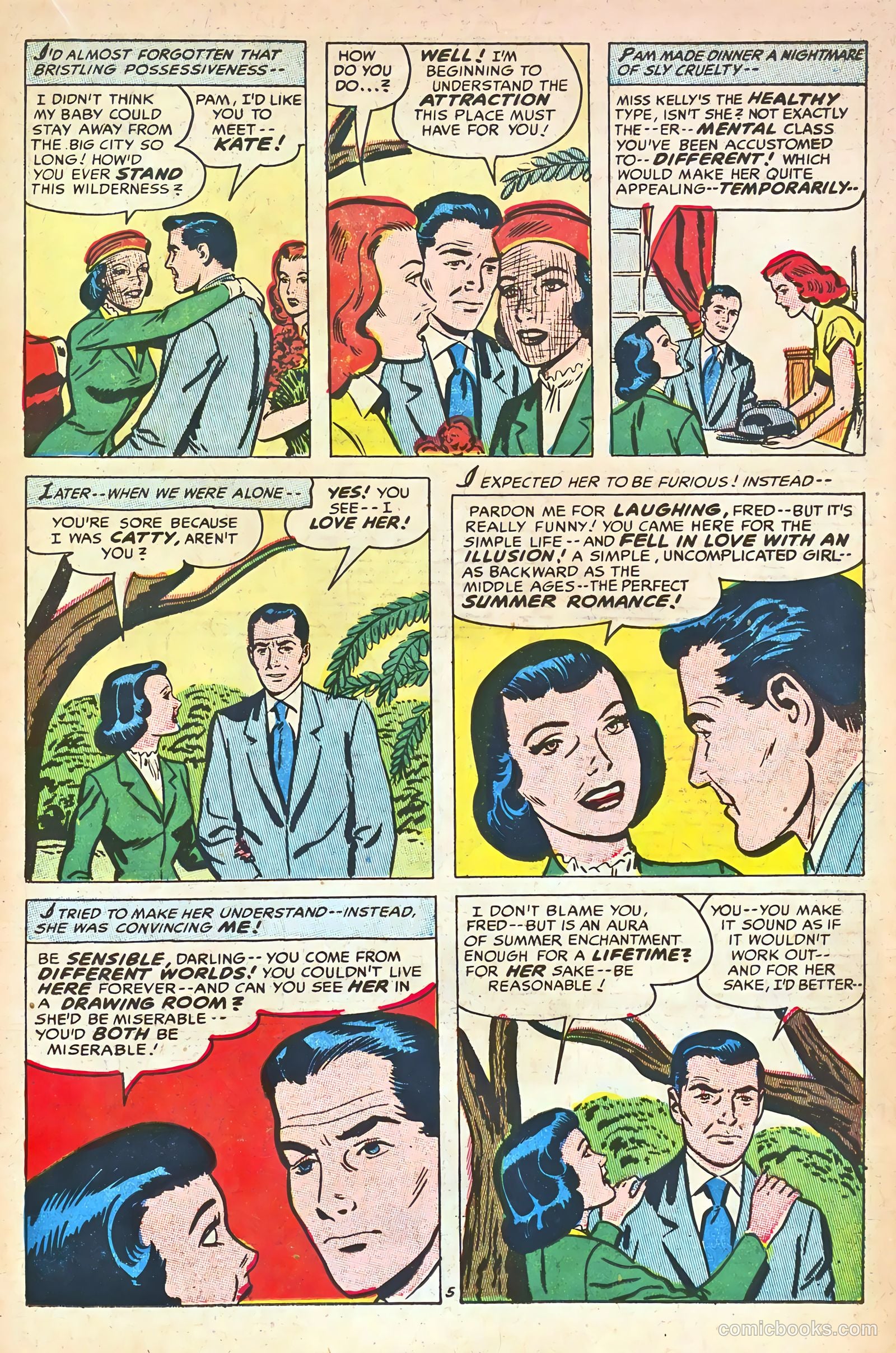 Lovelorn #51 (1954) — page 21 of 36