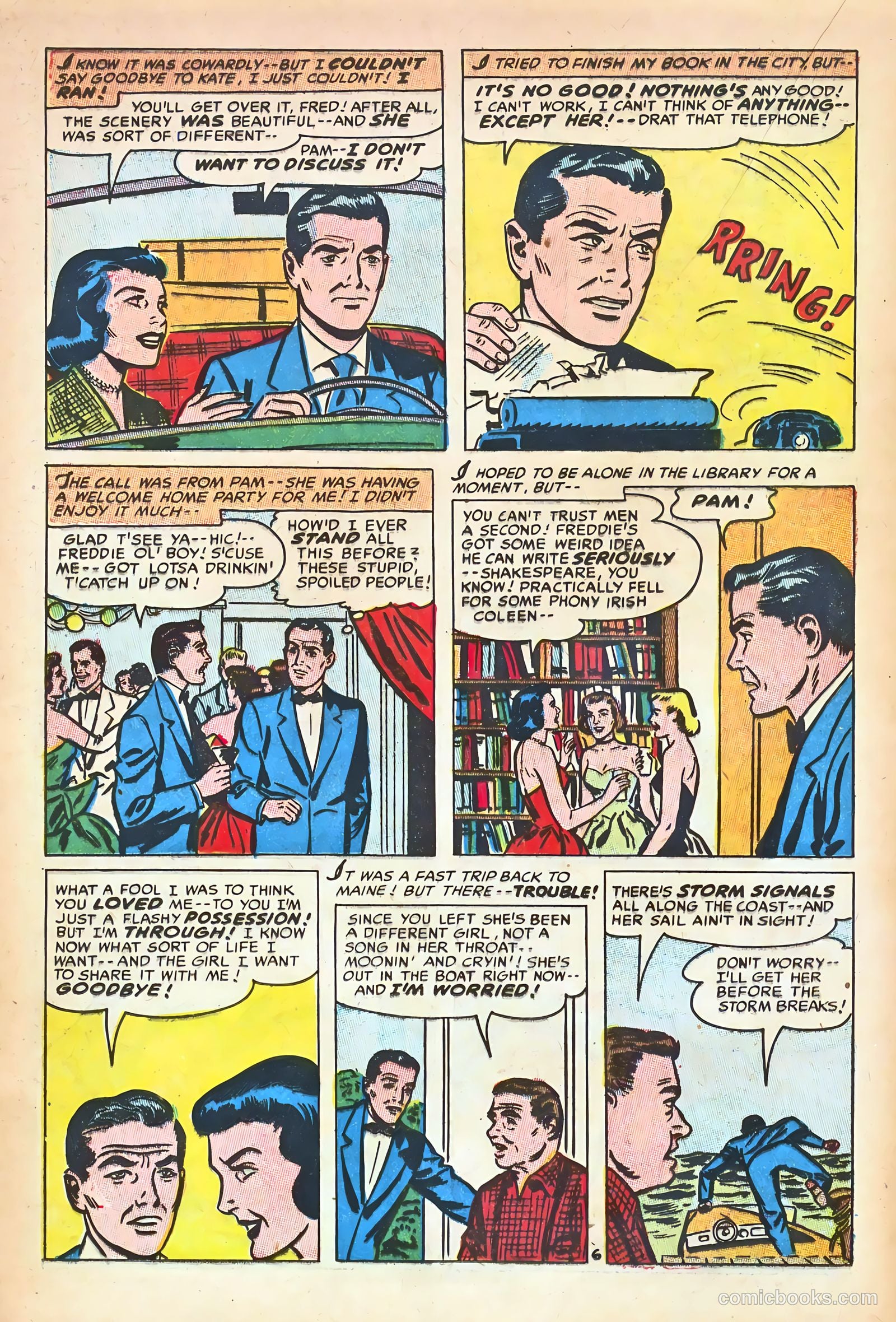 Lovelorn #51 (1954) — page 22 of 36