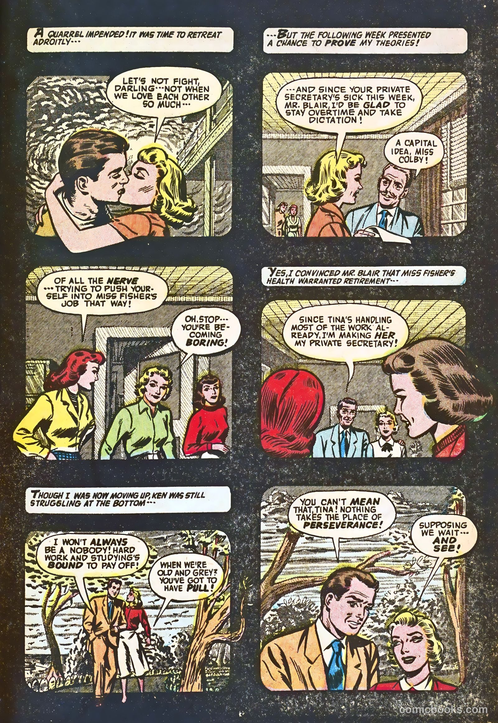 Lovelorn #51 (1954) — page 27 of 36