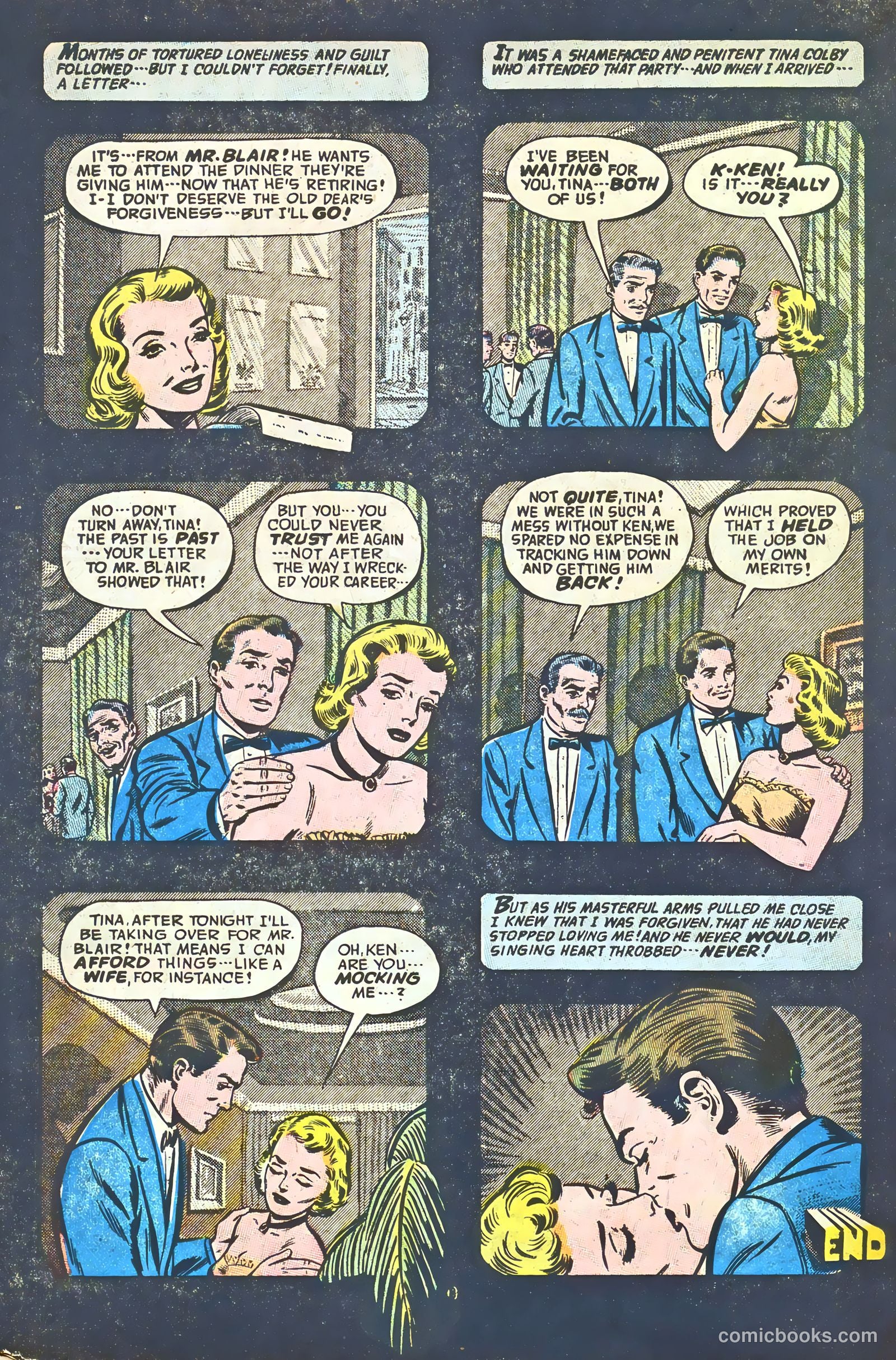 Lovelorn #51 (1954) — page 32 of 36