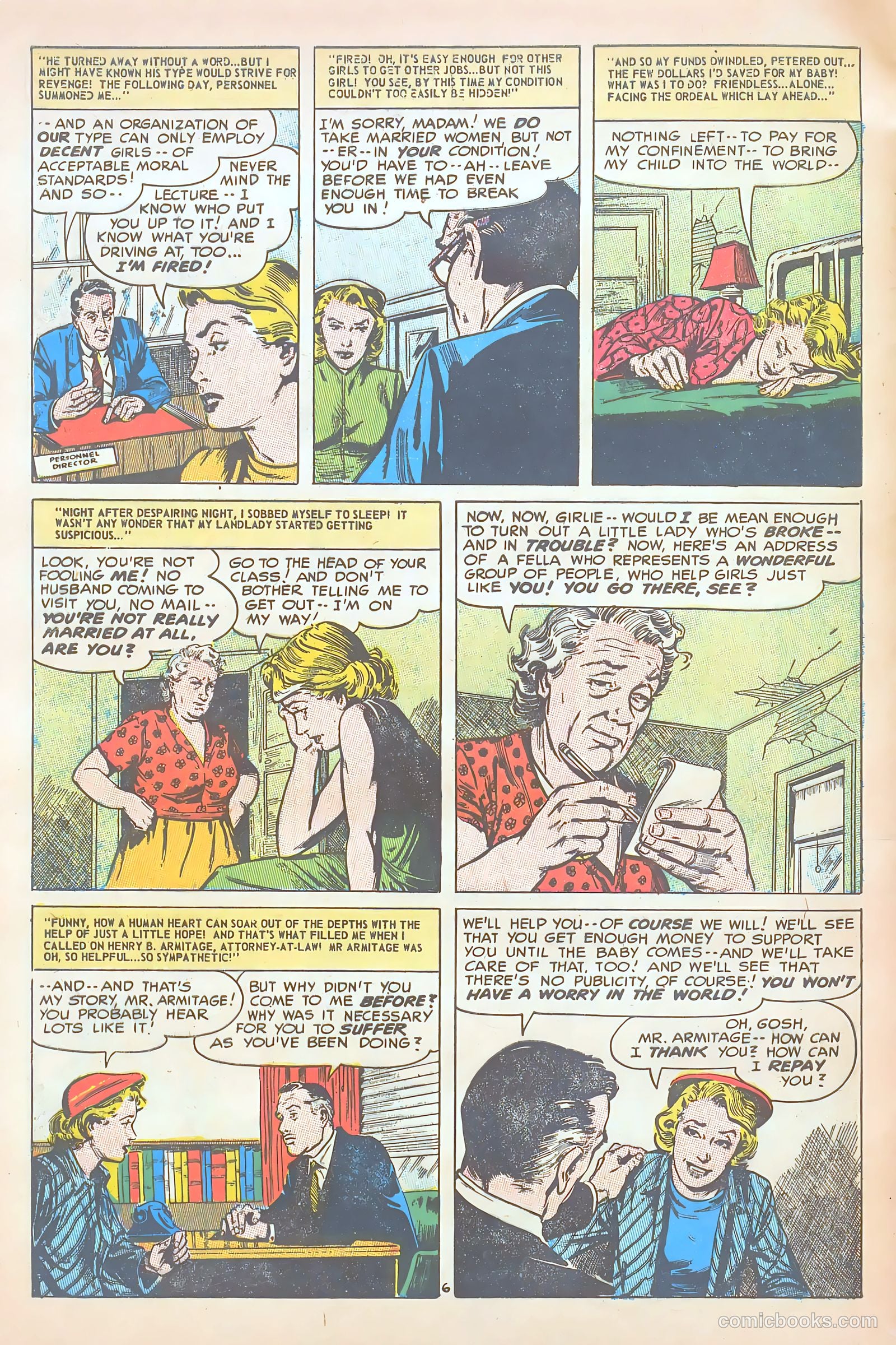 Lovelorn #52 (1954) — page 8 of 37