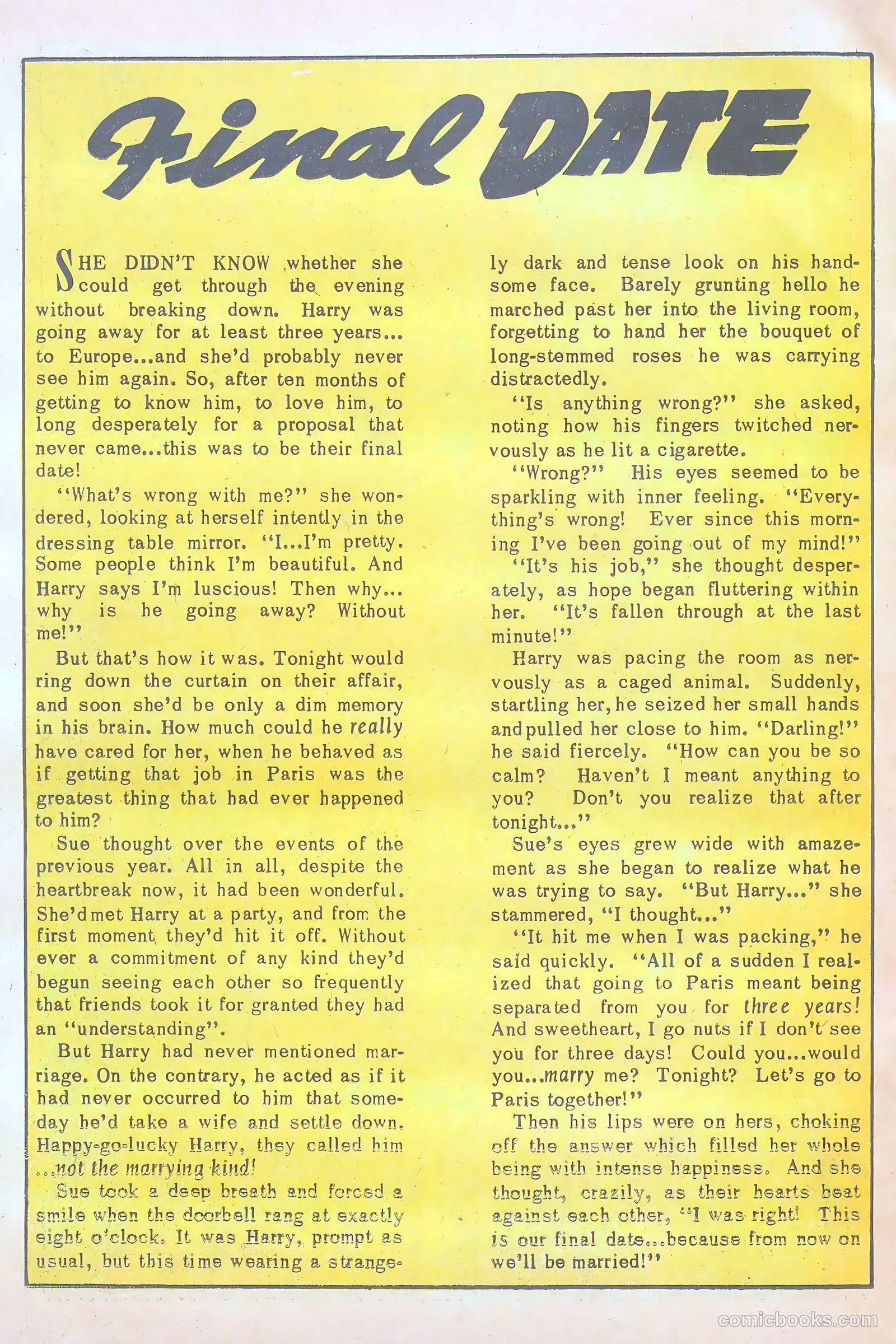 Lovelorn #52 (1954) — page 22 of 37