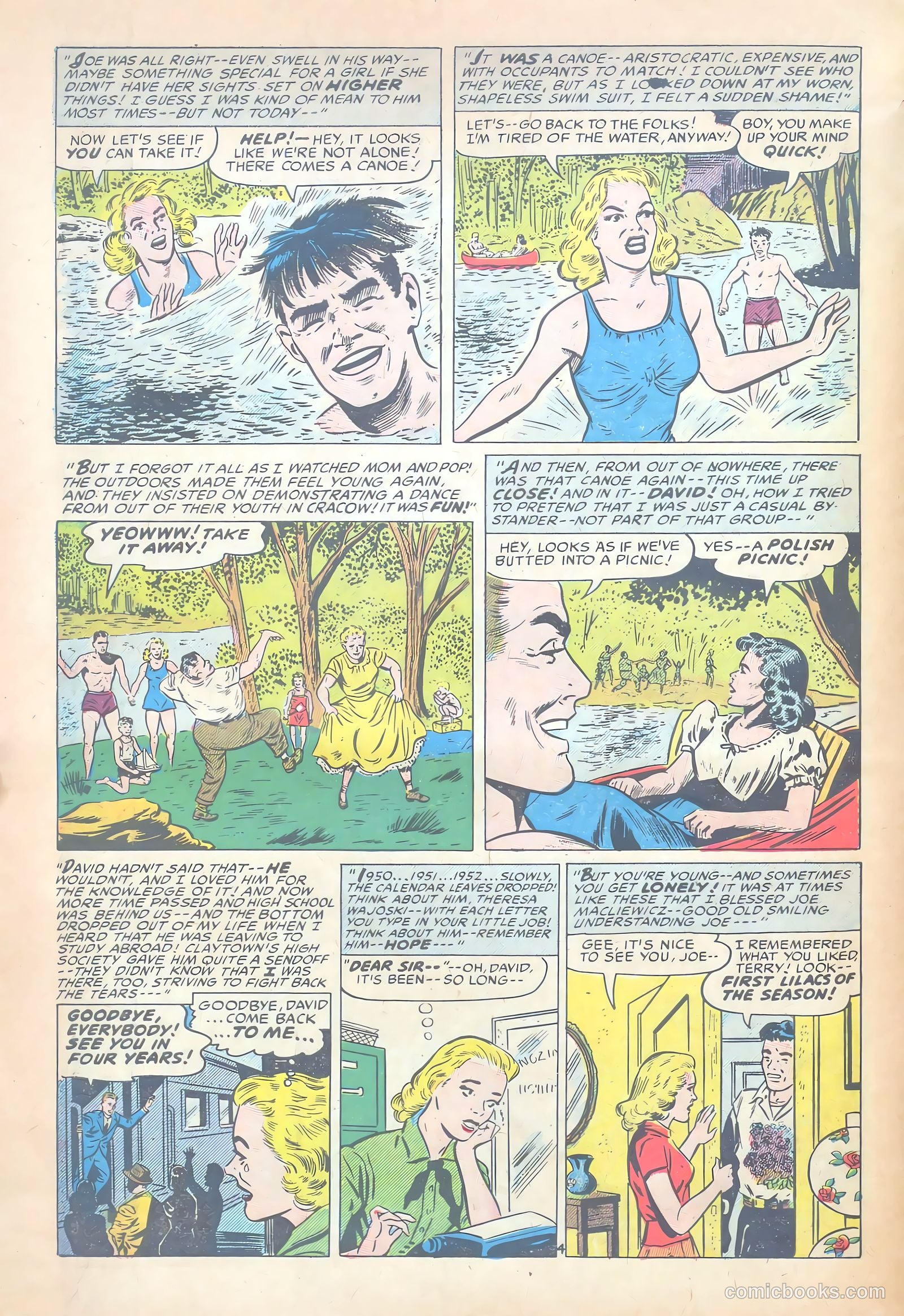 Lovelorn #54 (1954) — page 6 of 36