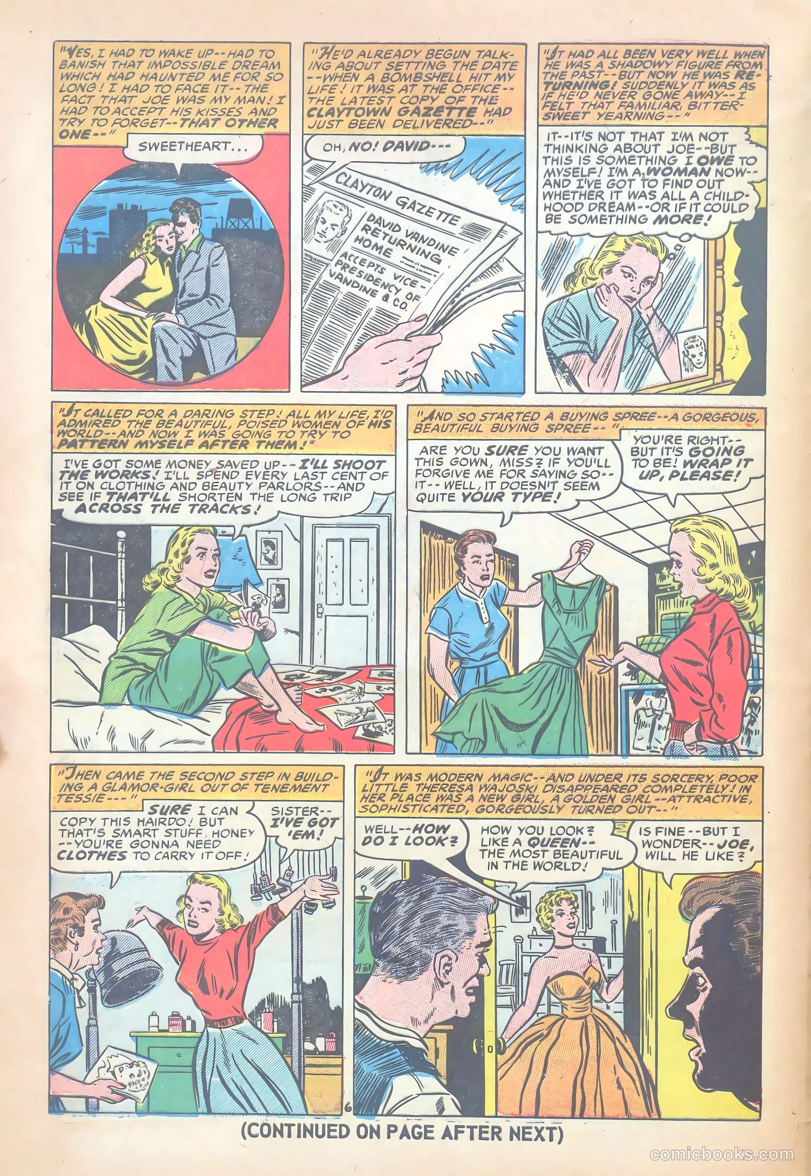 Lovelorn #54 (1954) — page 8 of 36