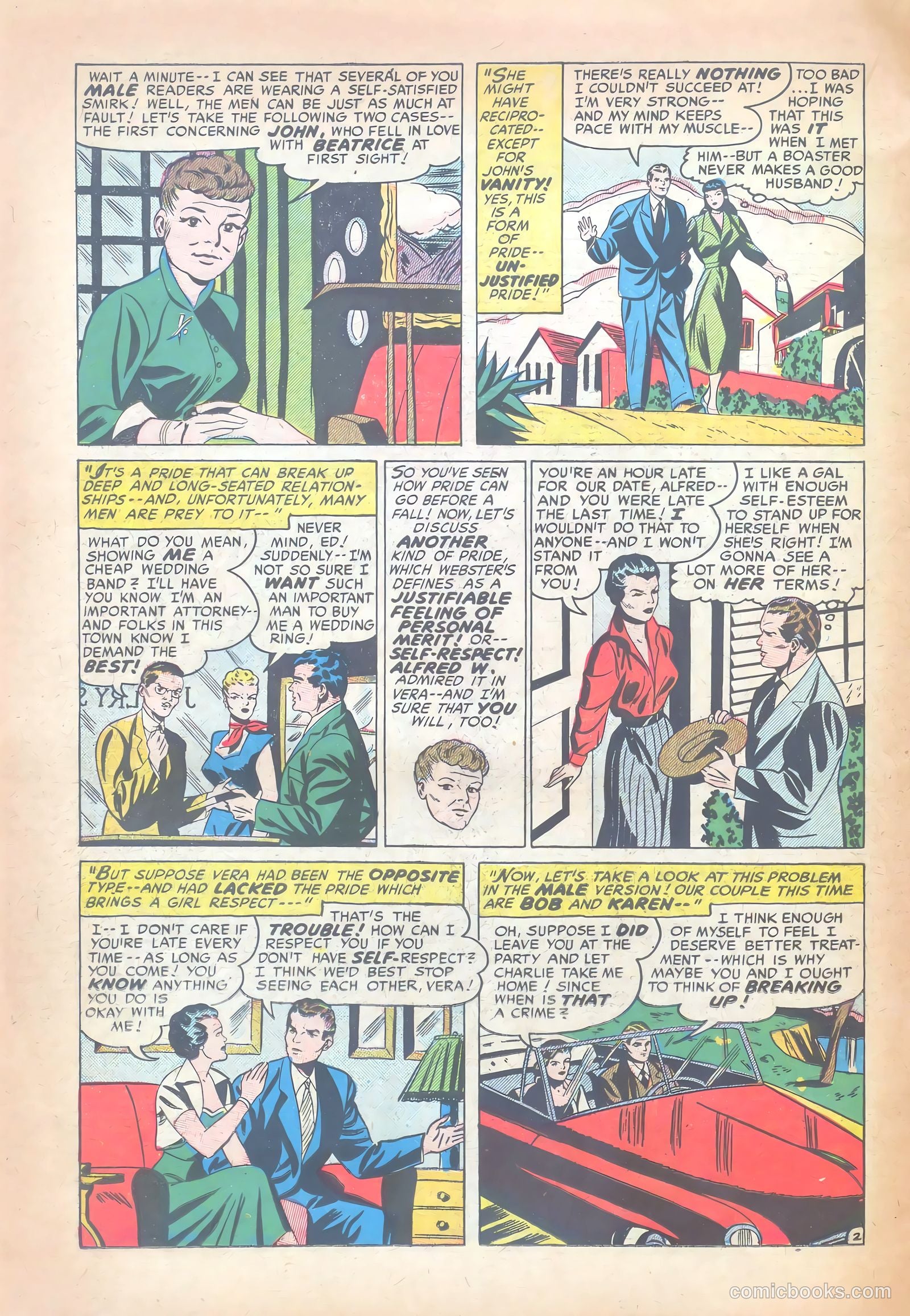 Lovelorn #54 (1954) — page 20 of 36