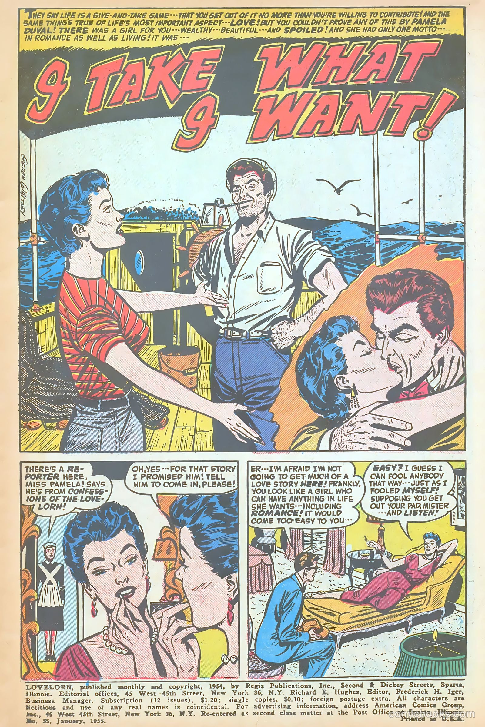 Lovelorn #55 (1955) — page 3 of 36