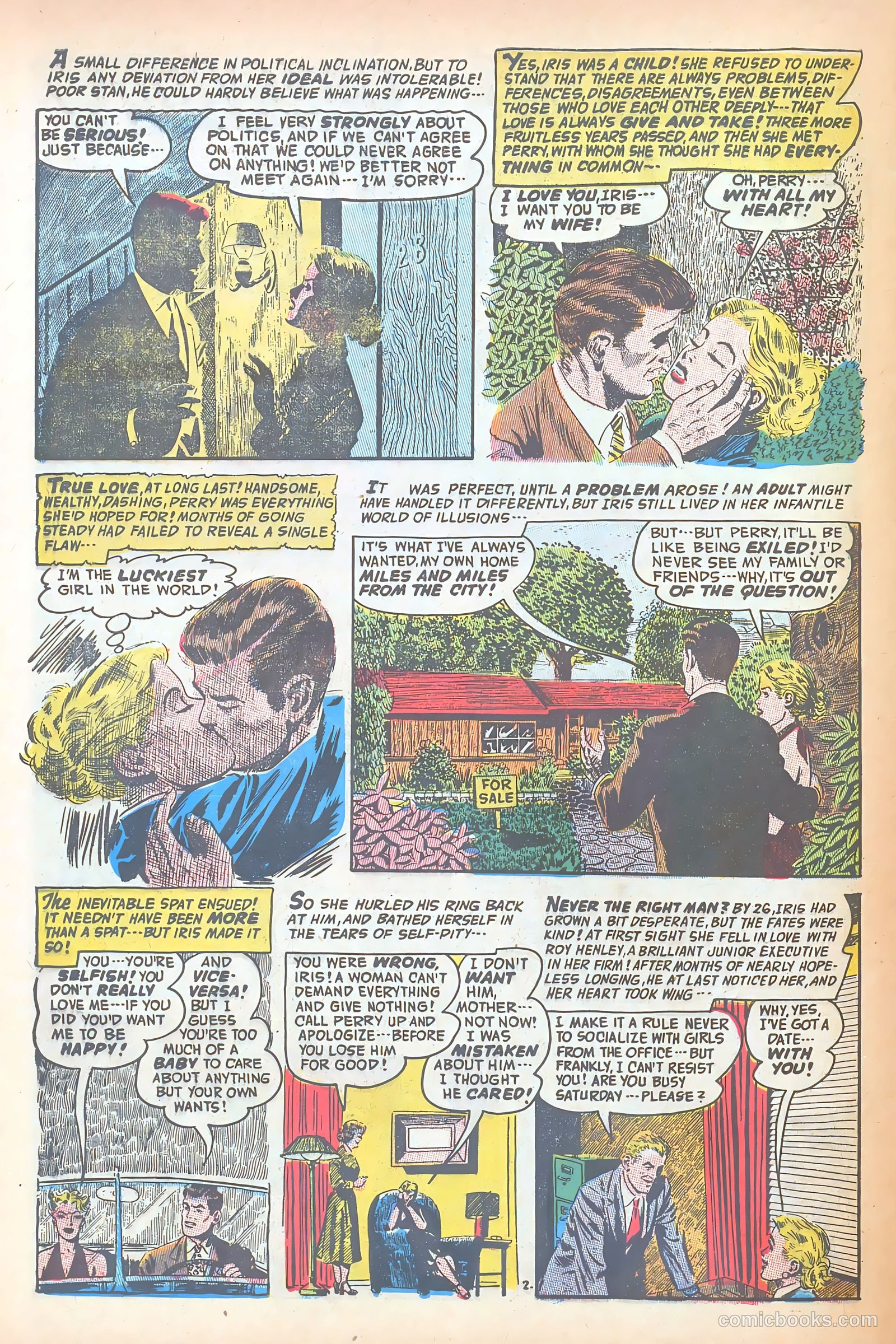Lovelorn #55 (1955) — page 32 of 36