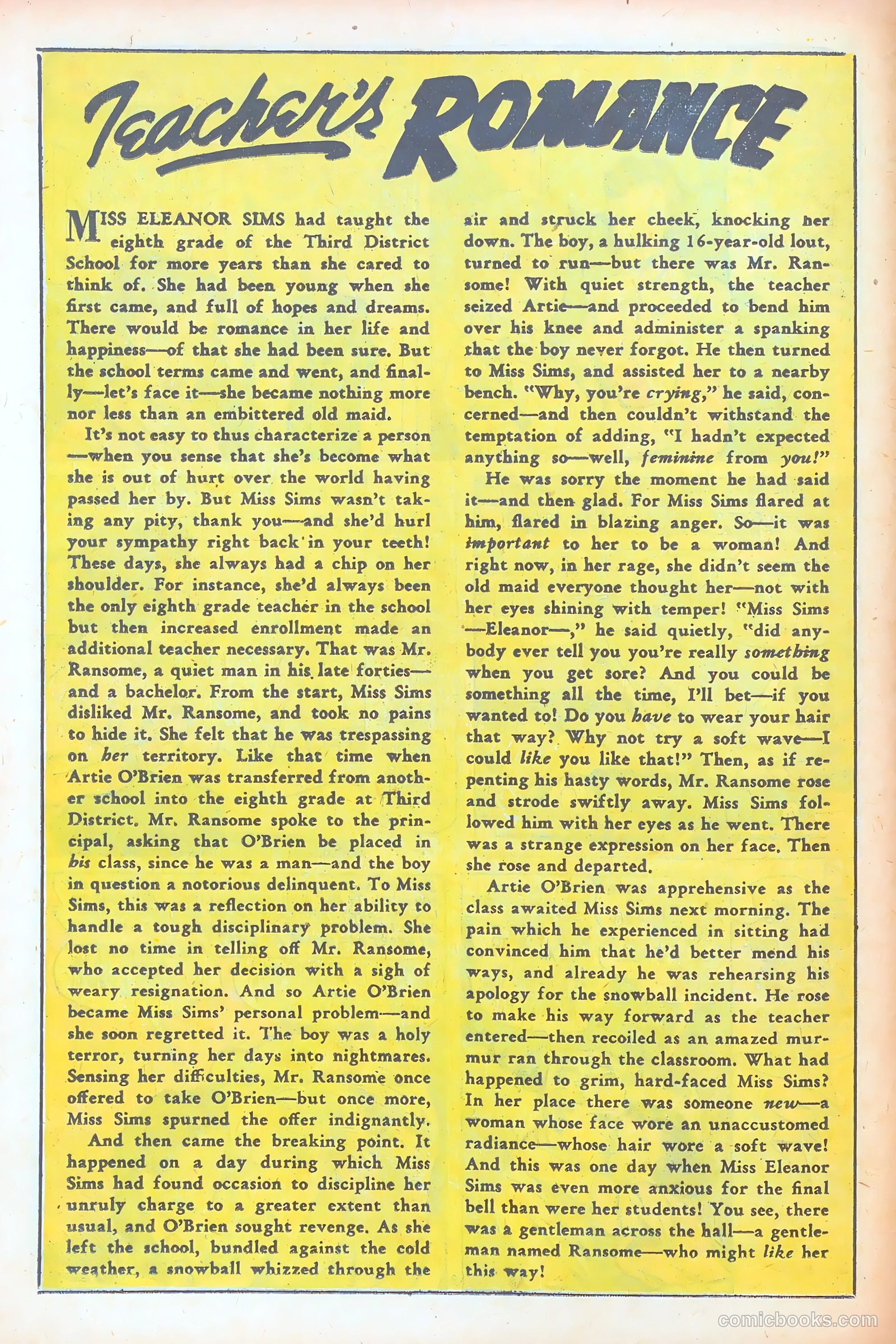 Lovelorn #56 (1955) — page 12 of 36