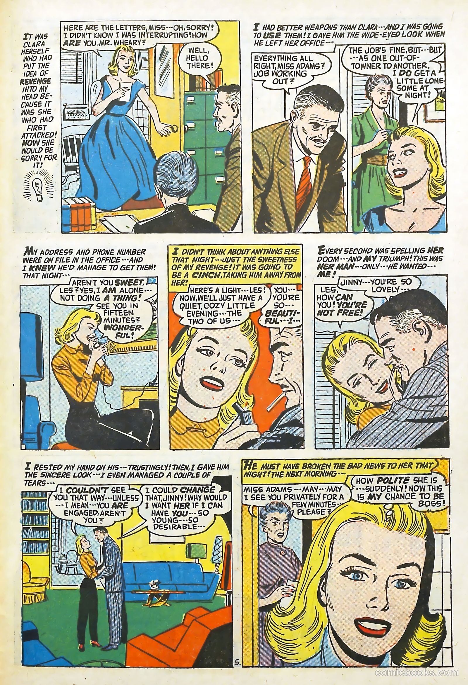 Lovelorn #57 (1955) — page 31 of 36