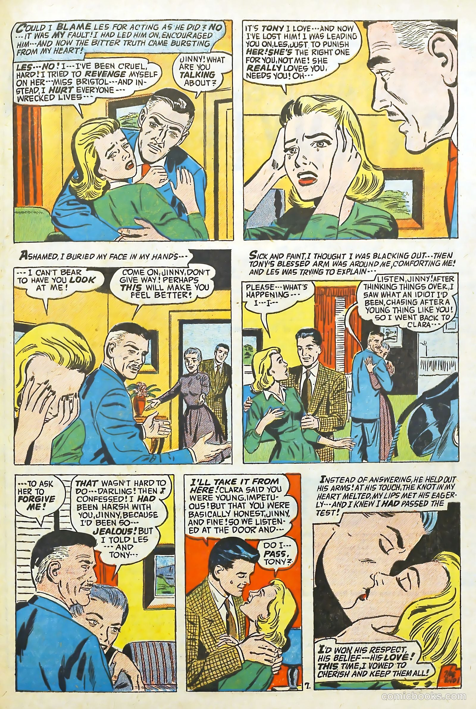 Lovelorn #57 (1955) — page 33 of 36