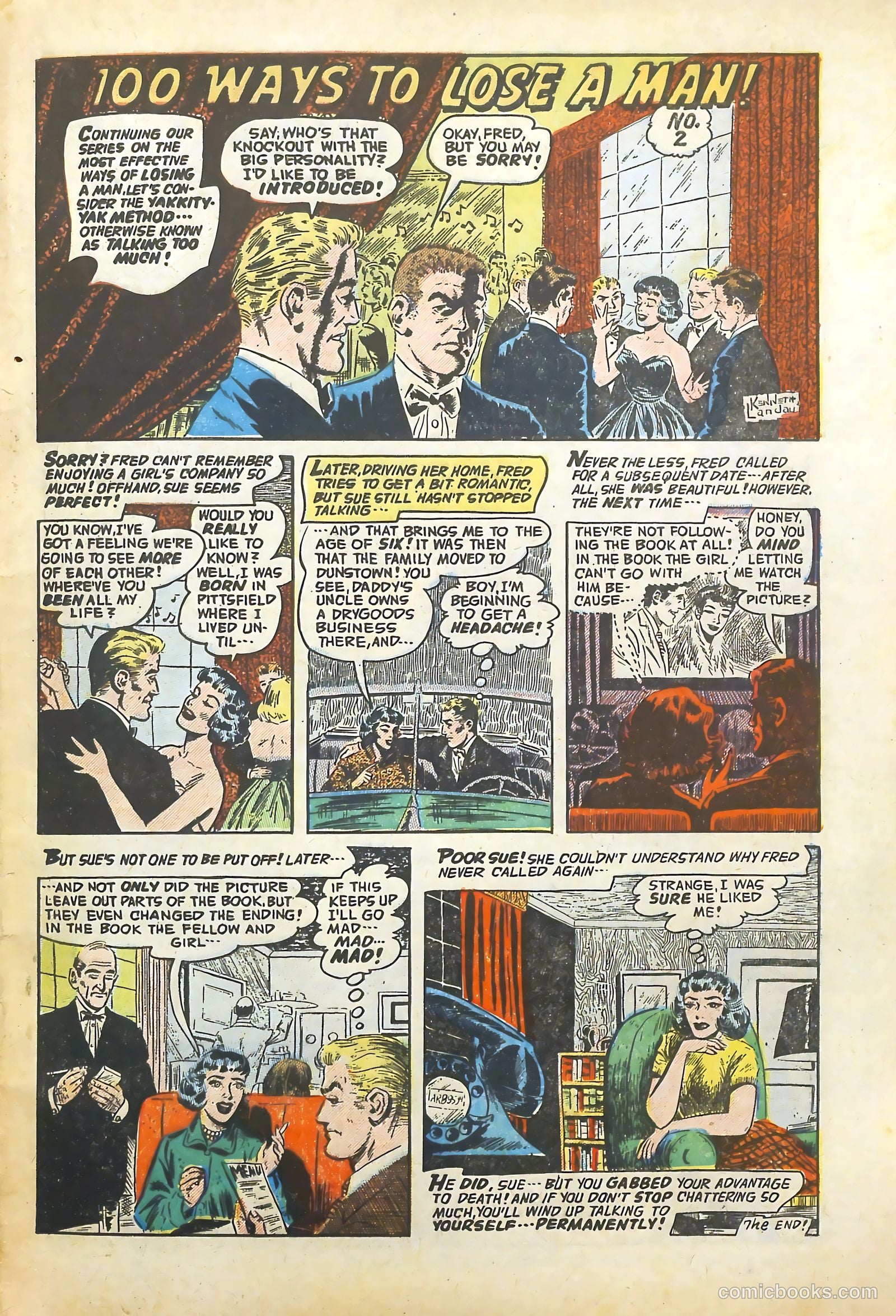 Lovelorn #59 (1955) — page 33 of 36