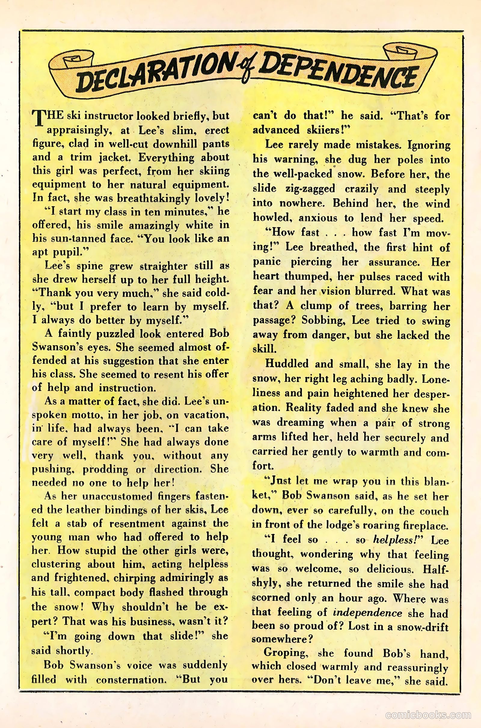 Lovelorn #6 (1950) — page 38 of 52