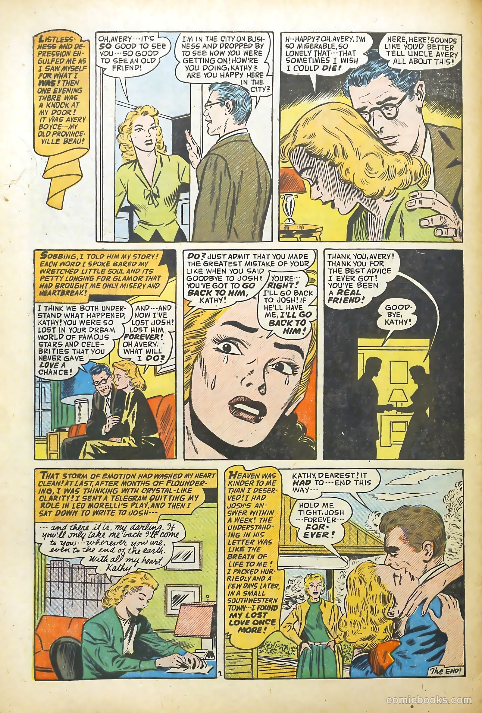 Lovelorn #60 (1955) — page 28 of 36