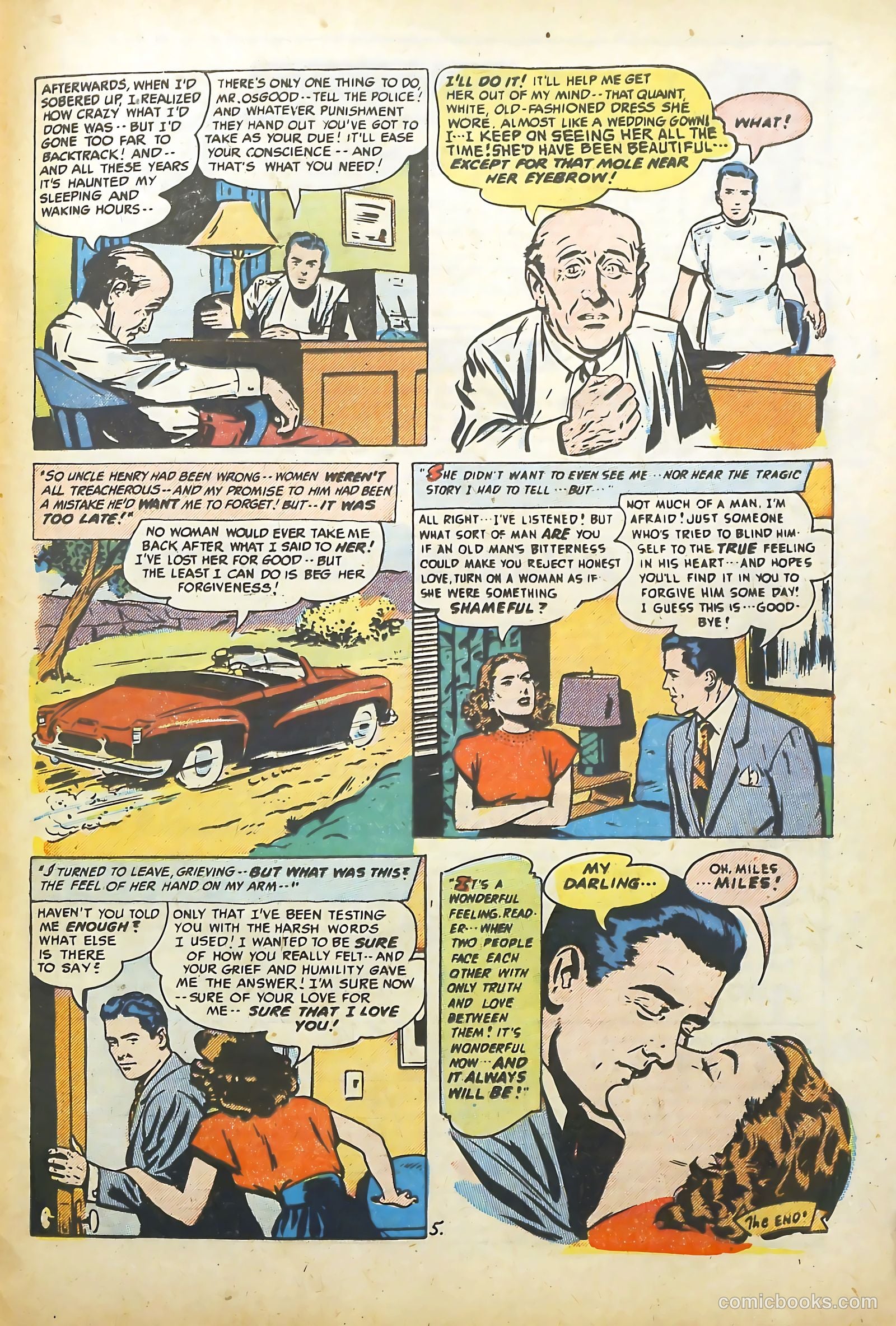 Lovelorn #60 (1955) — page 33 of 36
