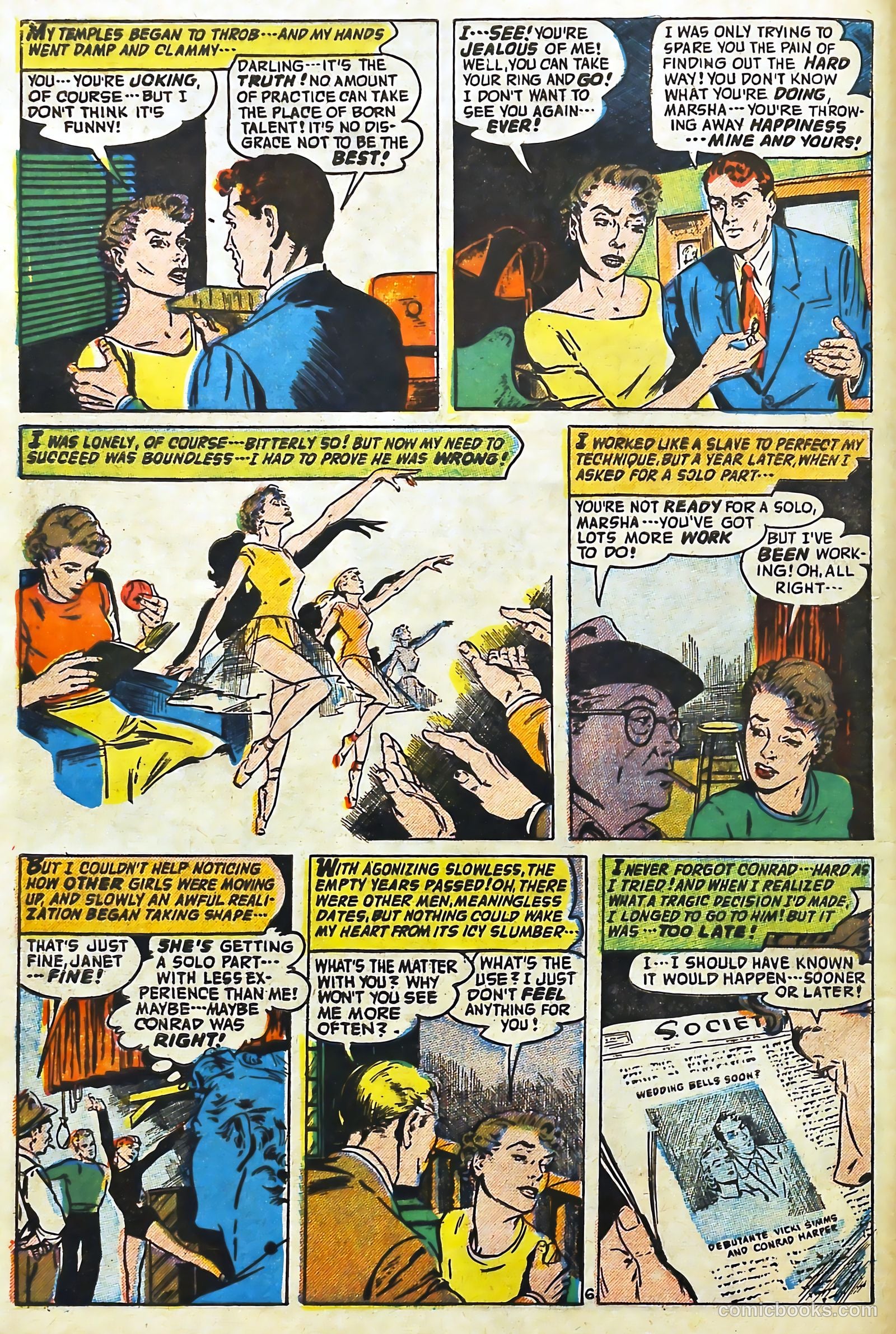 Lovelorn #61 (1955) — page 8 of 36