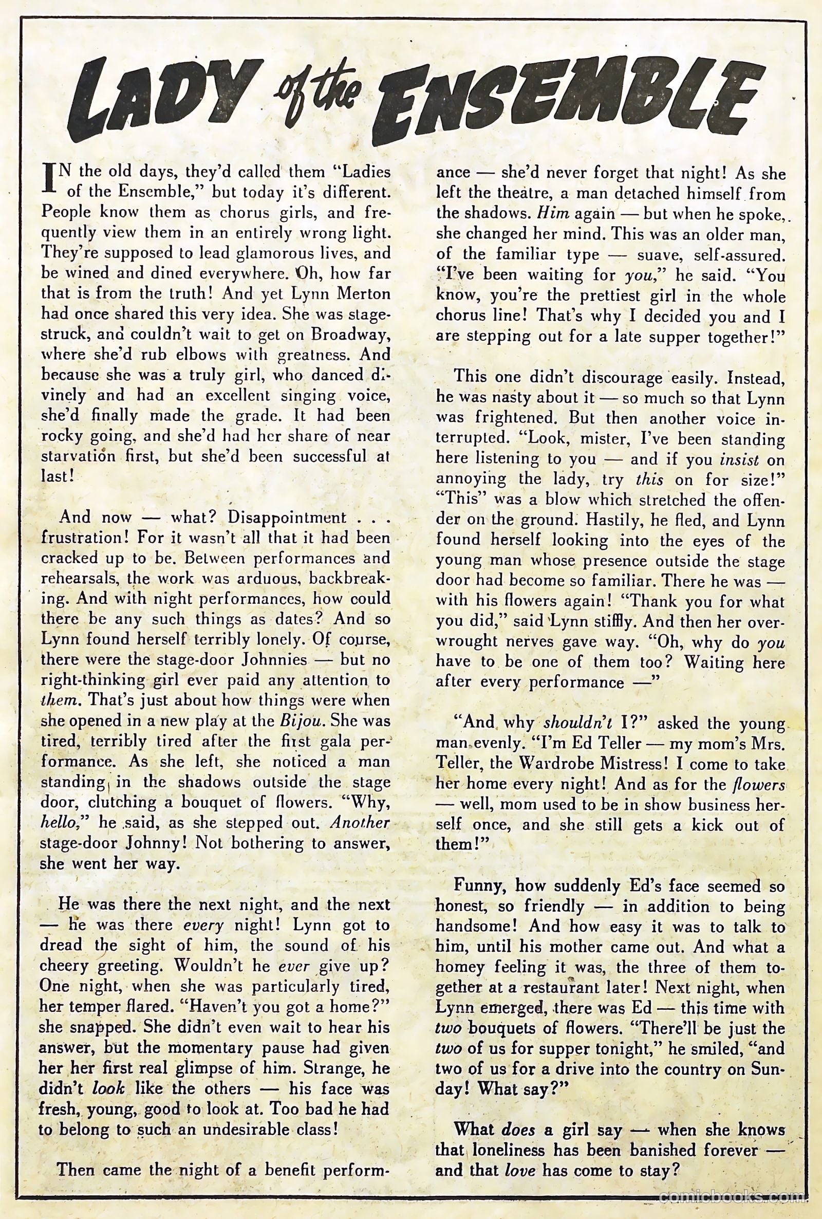 Lovelorn #61 (1955) — page 22 of 36