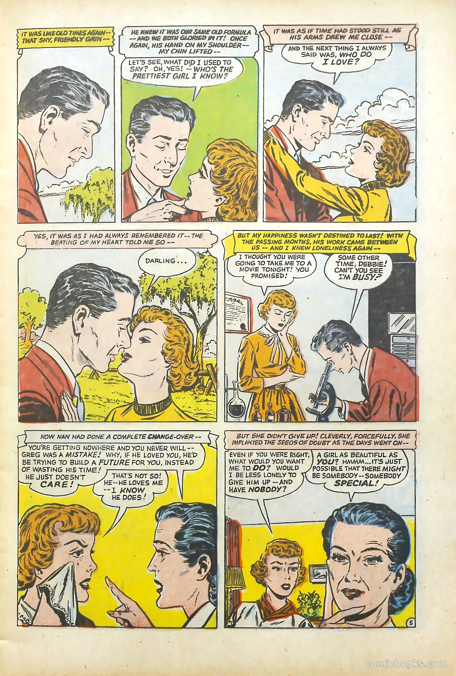 Lovelorn #64 (1955) — page 7 of 36