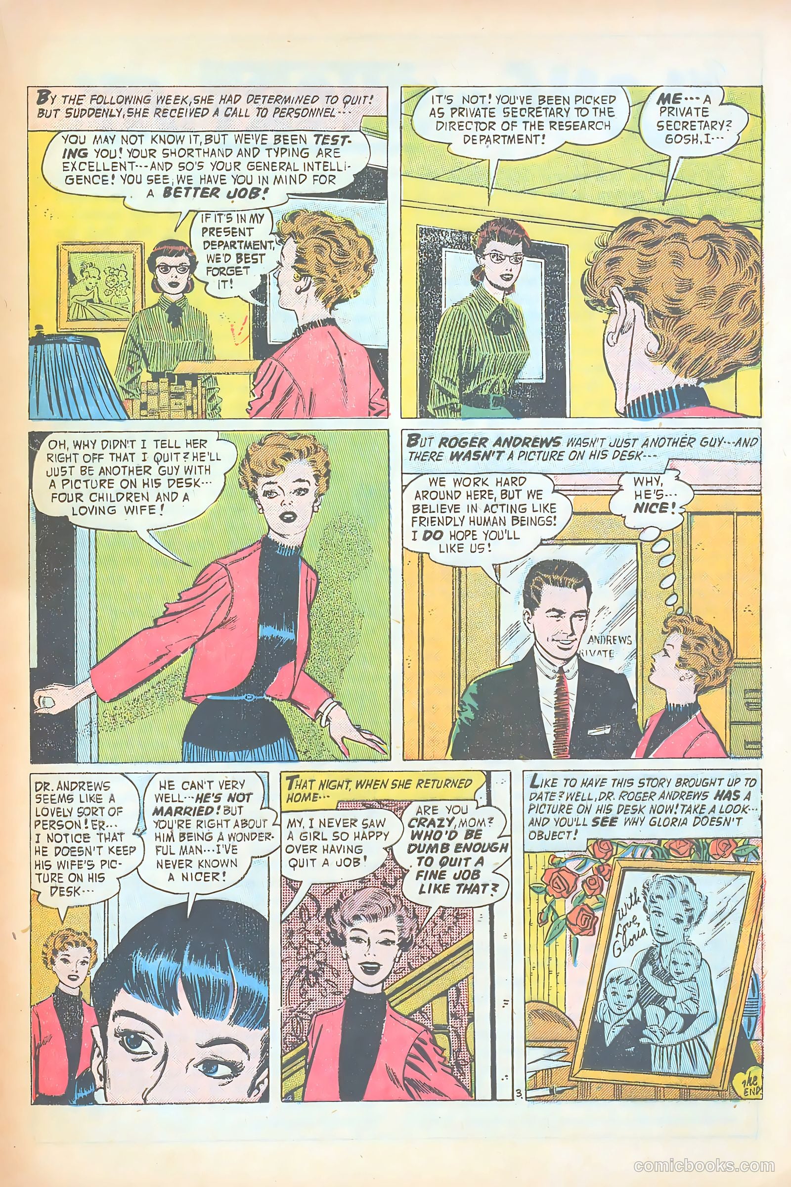 Lovelorn #65 (1955) — page 23 of 36