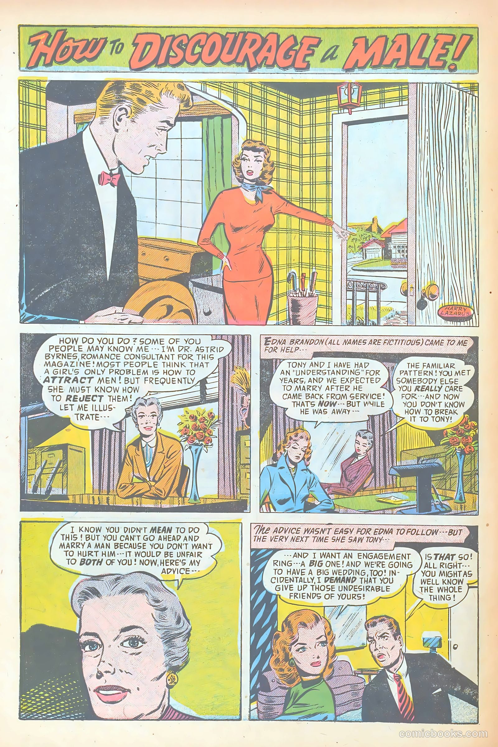 Lovelorn #65 (1955) — page 32 of 36