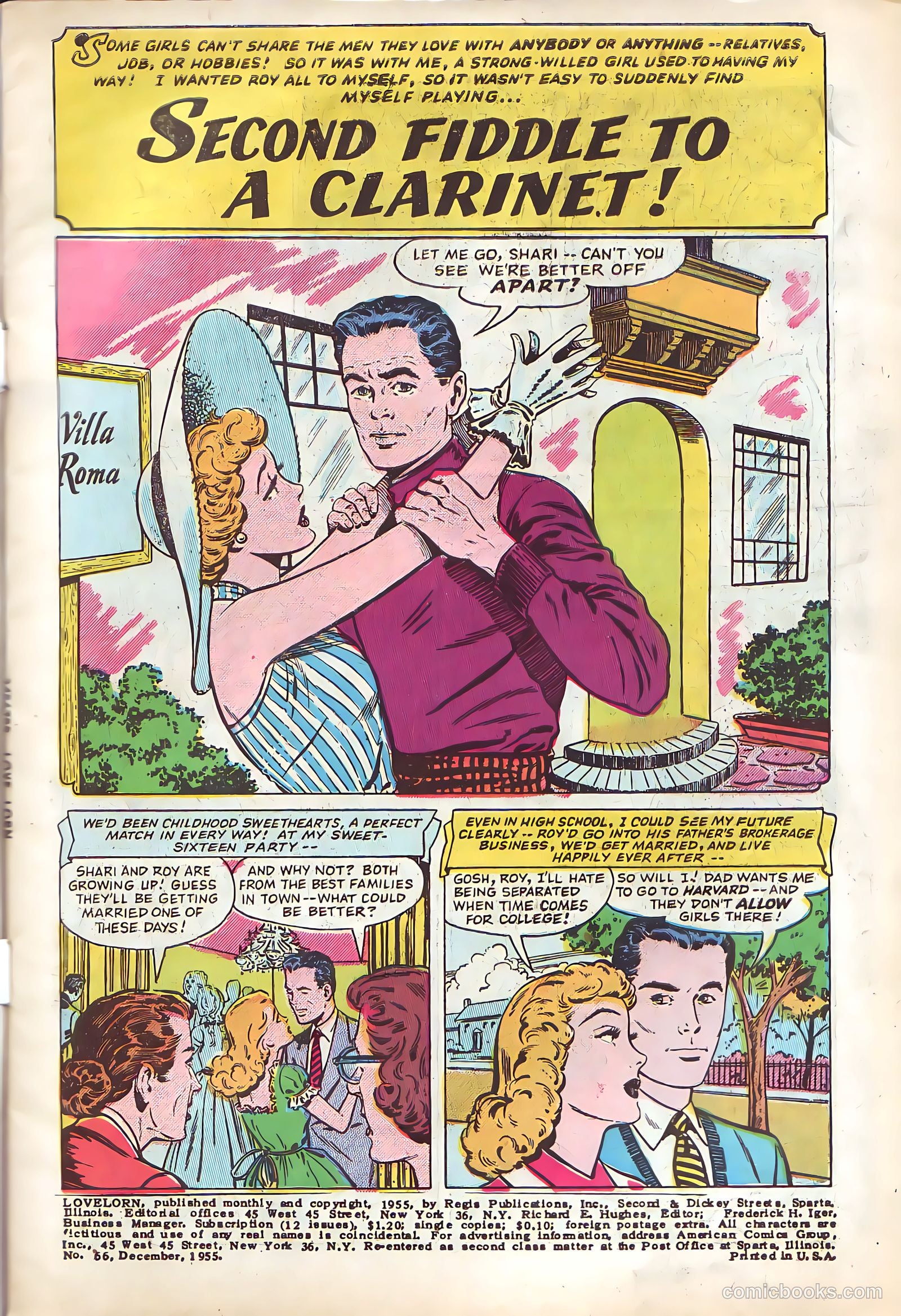 Lovelorn #66 (1955) — page 3 of 36