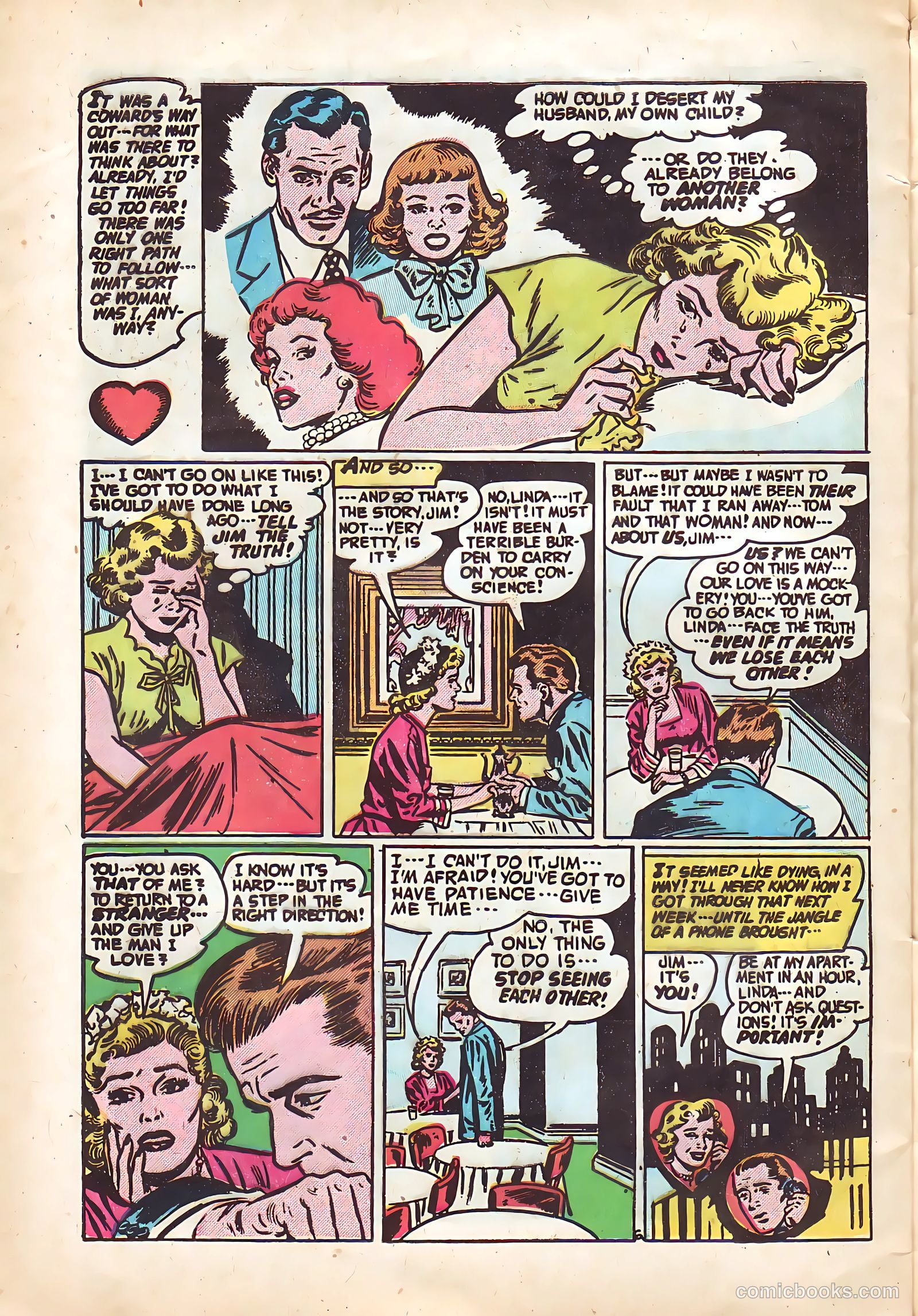 Lovelorn #66 (1955) — page 32 of 36